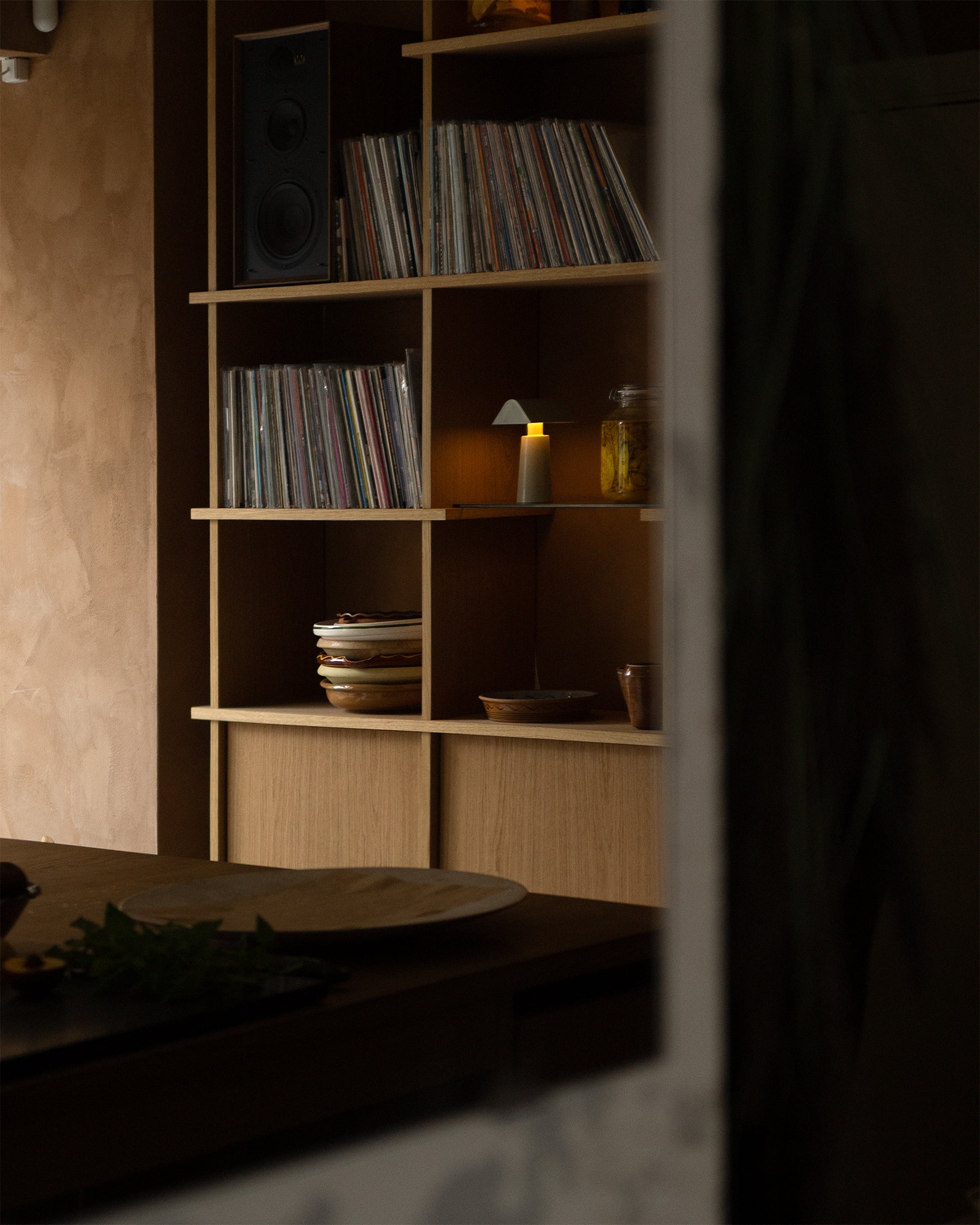 Caret MF1 Portable Table Lamp - Silk Grey