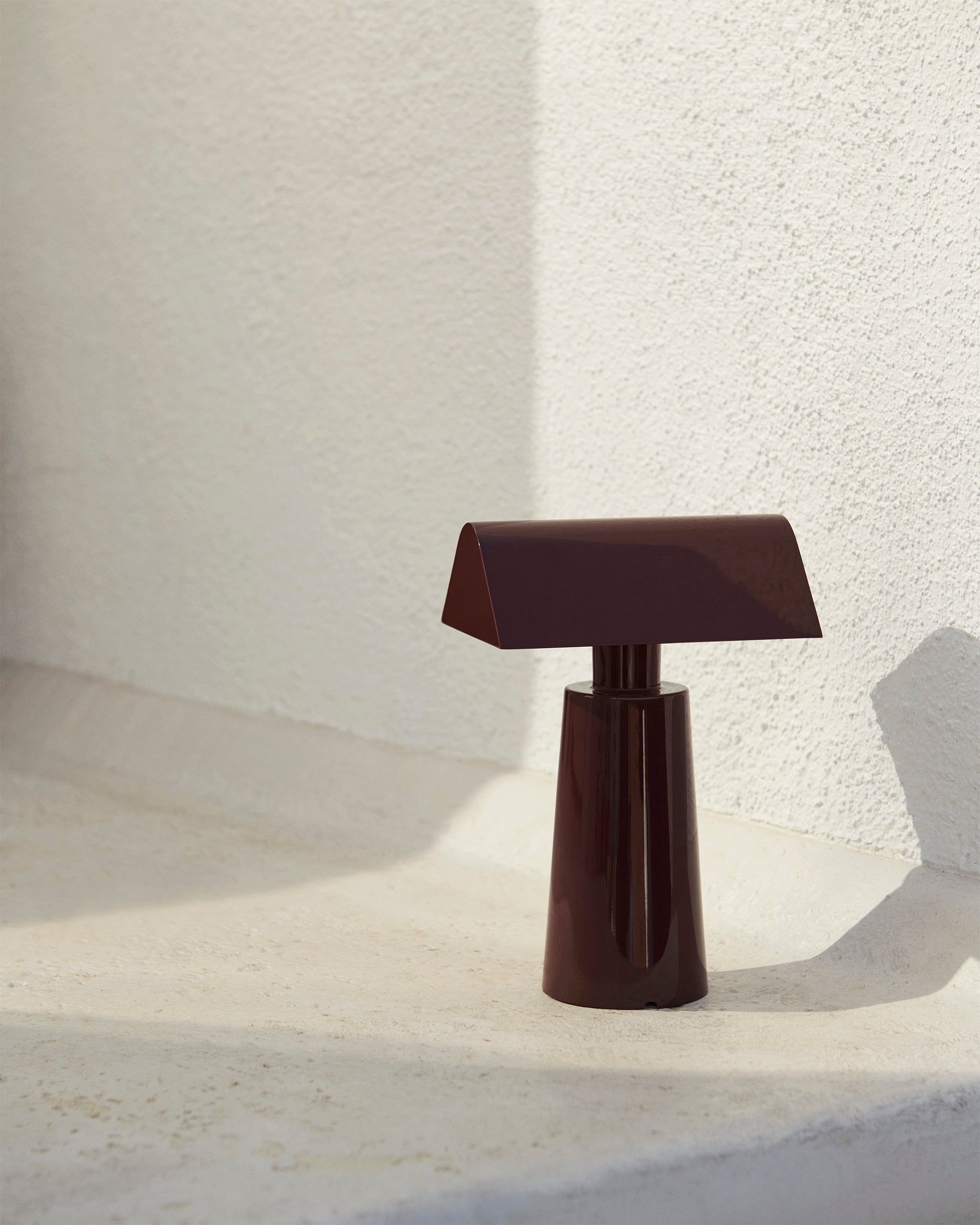 Caret MF1 Portable Table Lamp - Dark Burgundy