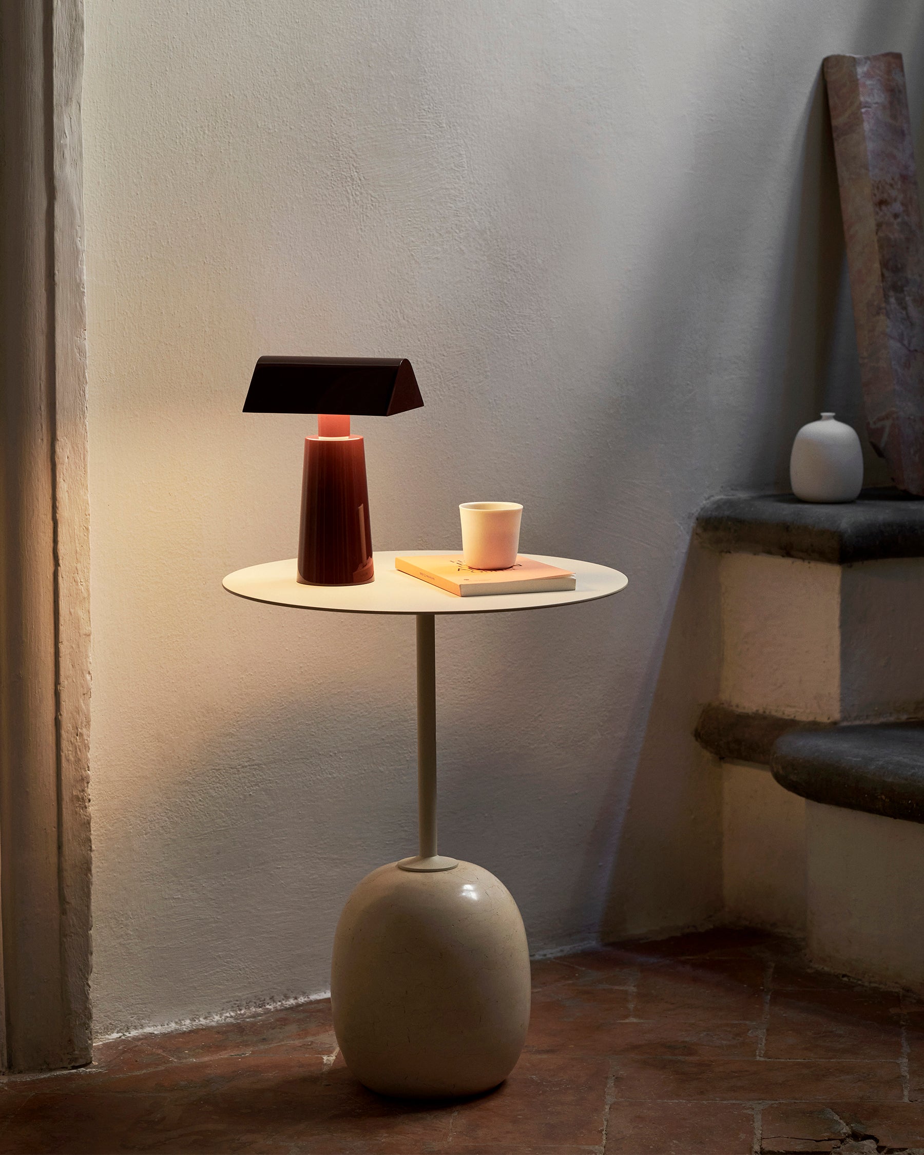 Caret MF1 Portable Table Lamp - Dark Burgundy