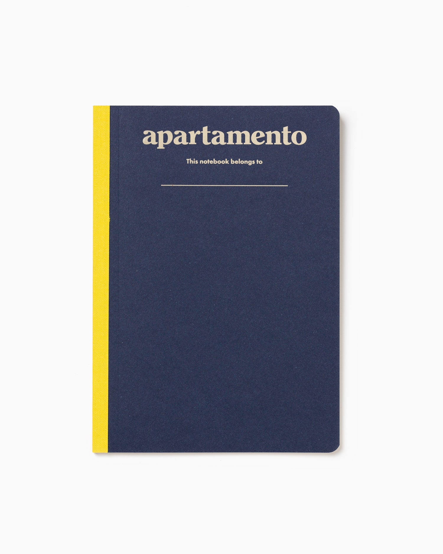 Apartamento Notebook - Dark Blue/Yellow