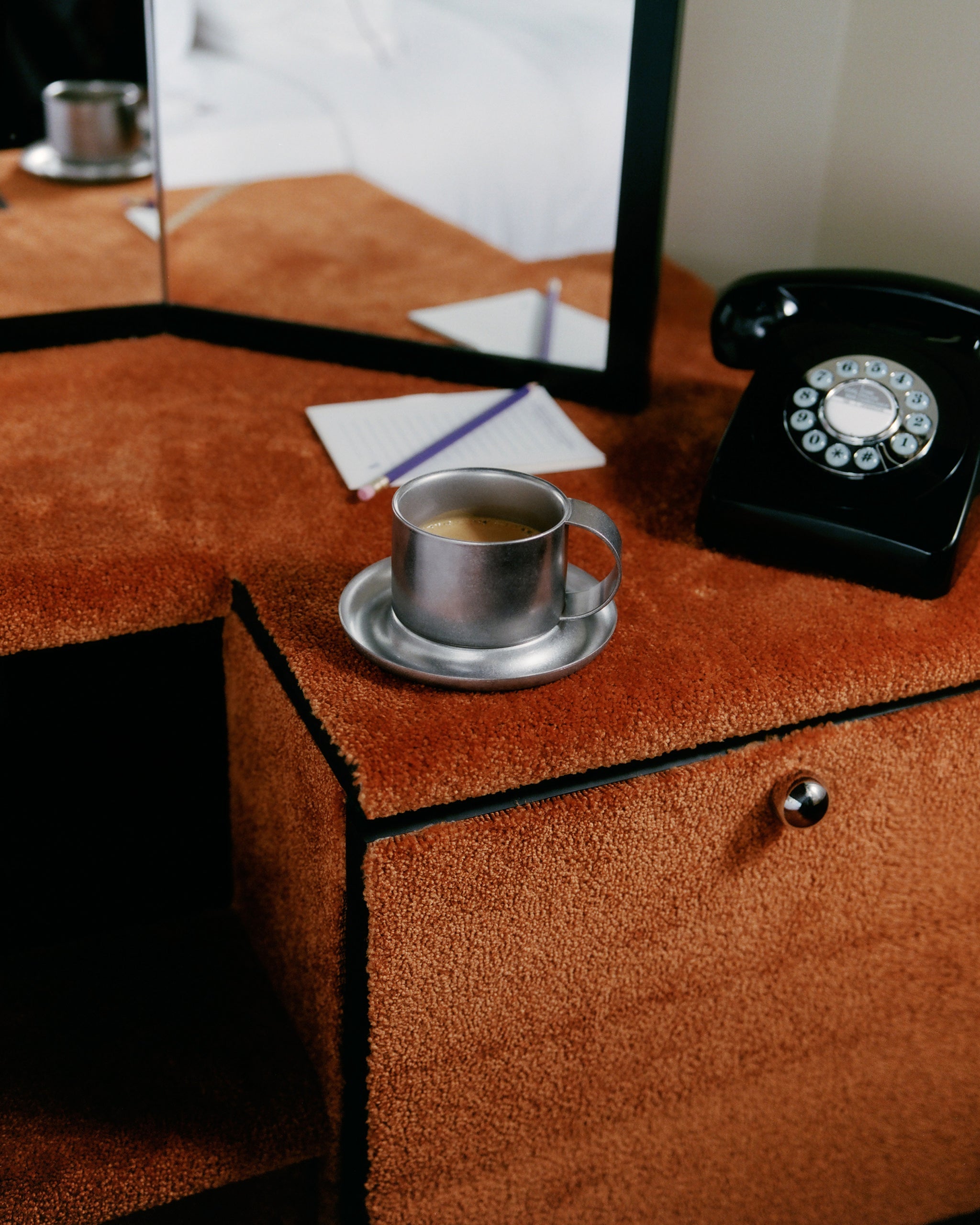 The Arlo 03 - Stainless Steel Cup & Saucer - Service Projects