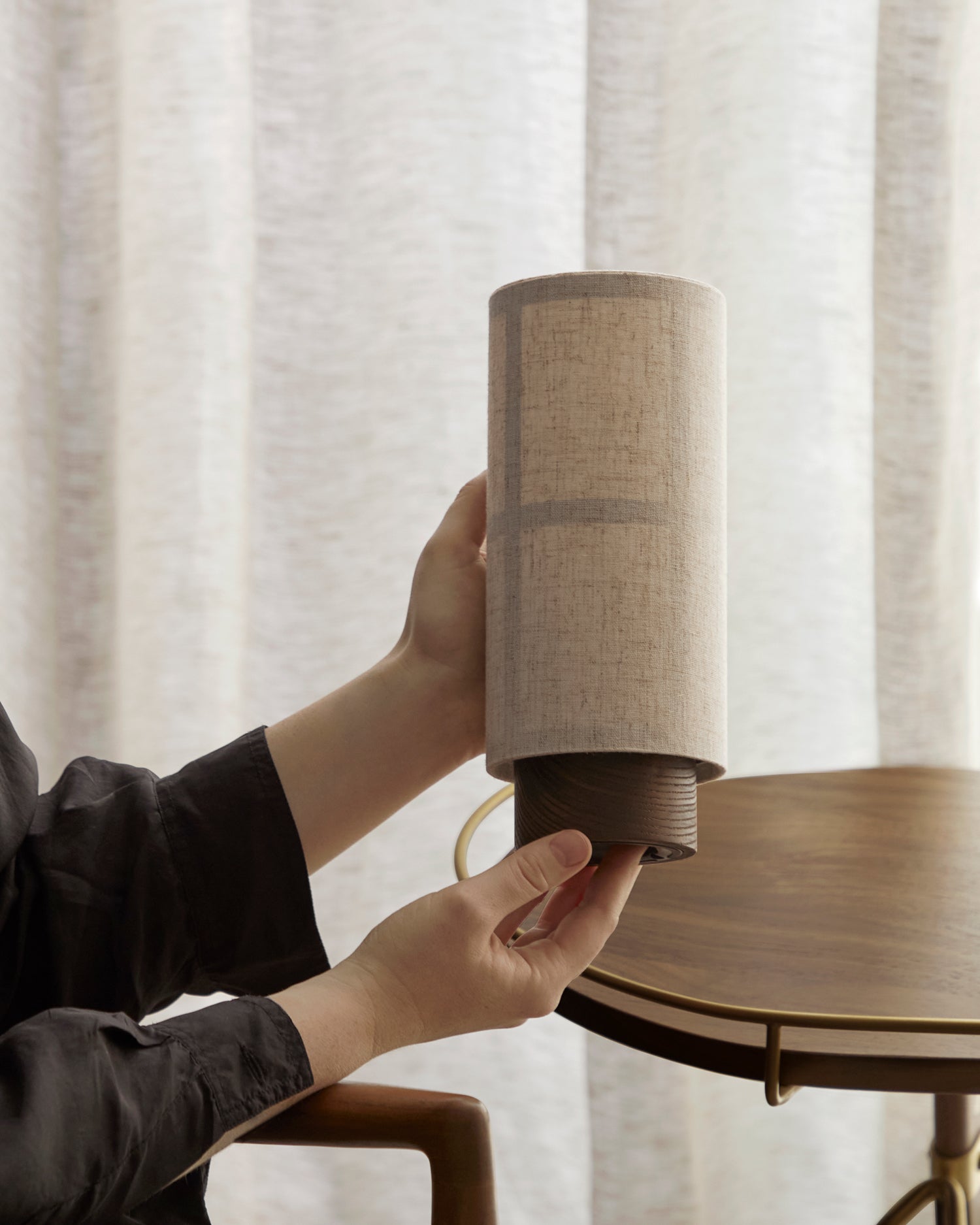 Hashira Portable Lamp- Raw