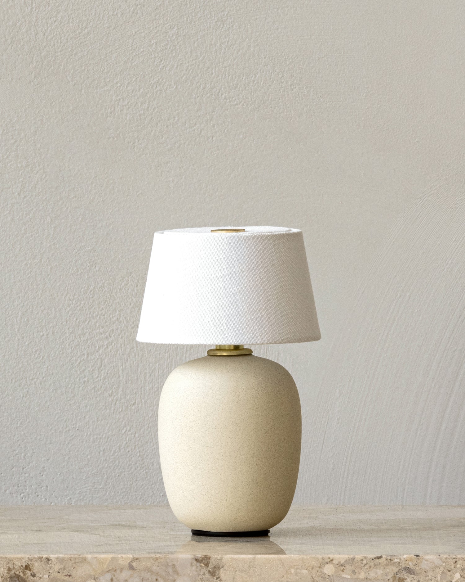 Torso Table Lamp Portable Sand