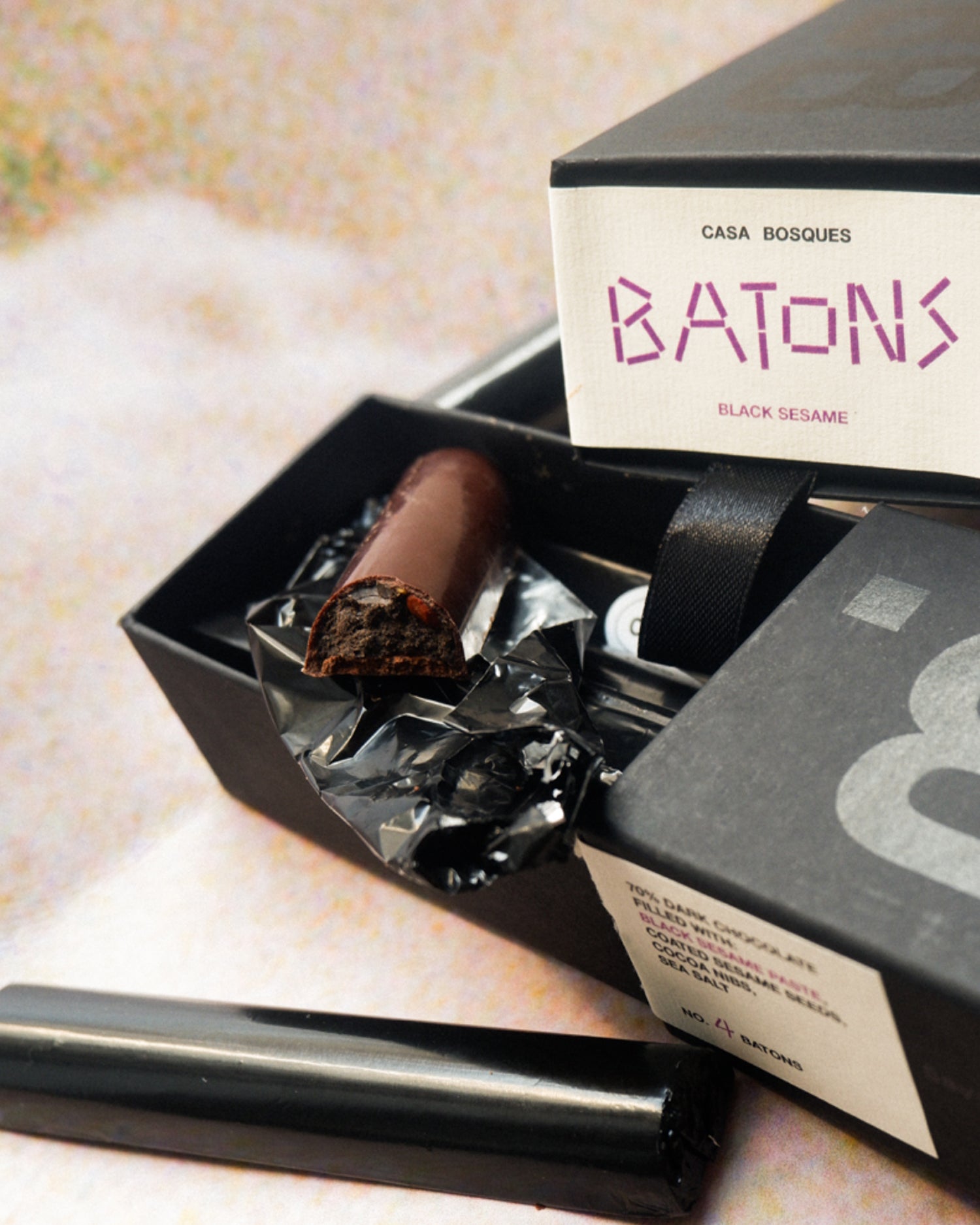 Baton Truffel Quartet: Black Sesame Paste - Casa Bosques