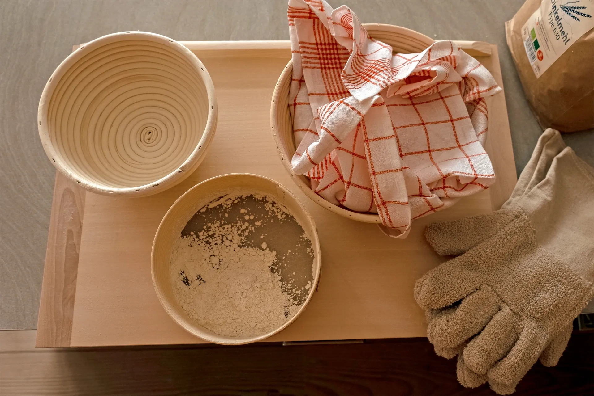 Oven Gloves – Natural Cotton