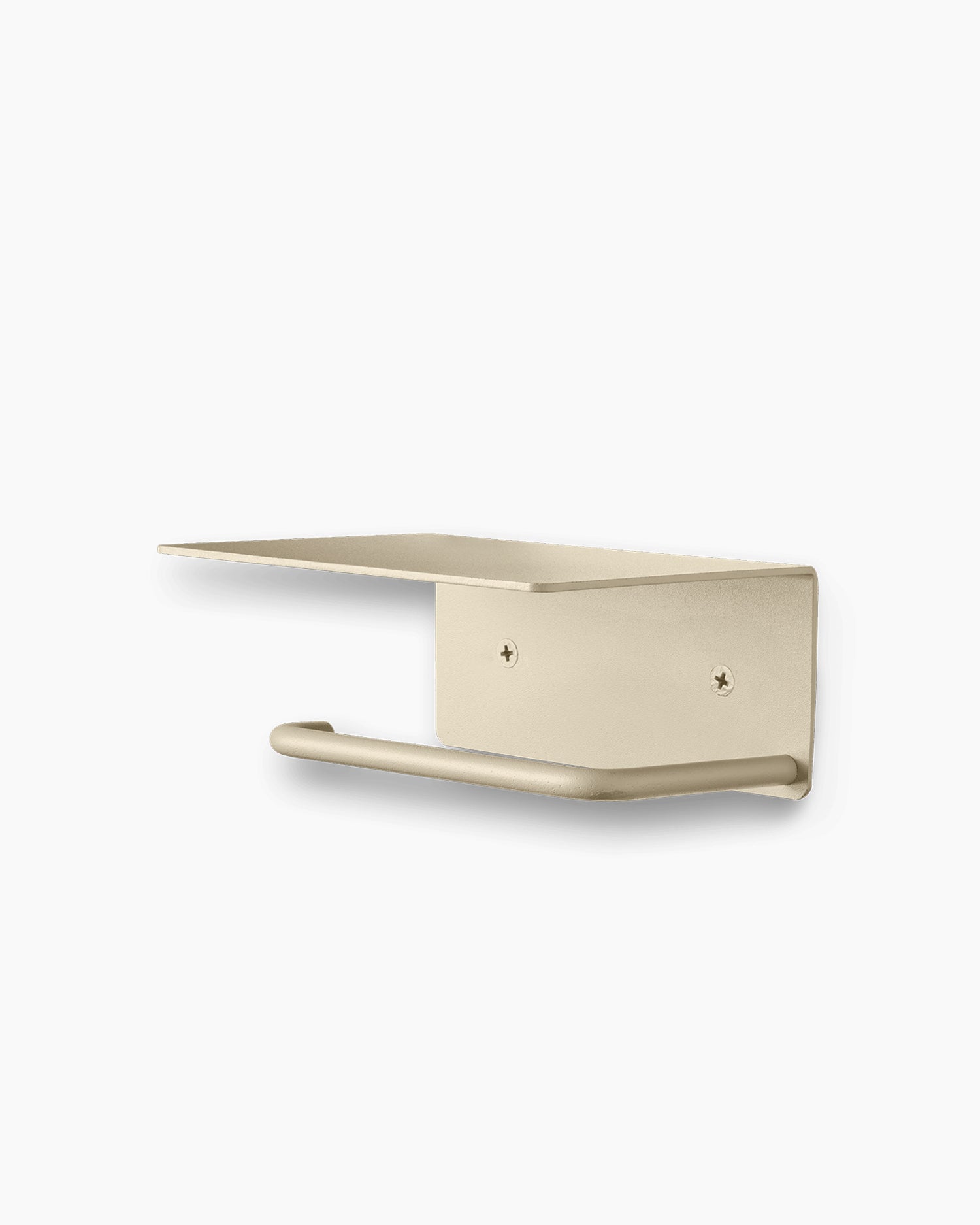 Dora Toilet Paper Holder - Shelf - Cashmere