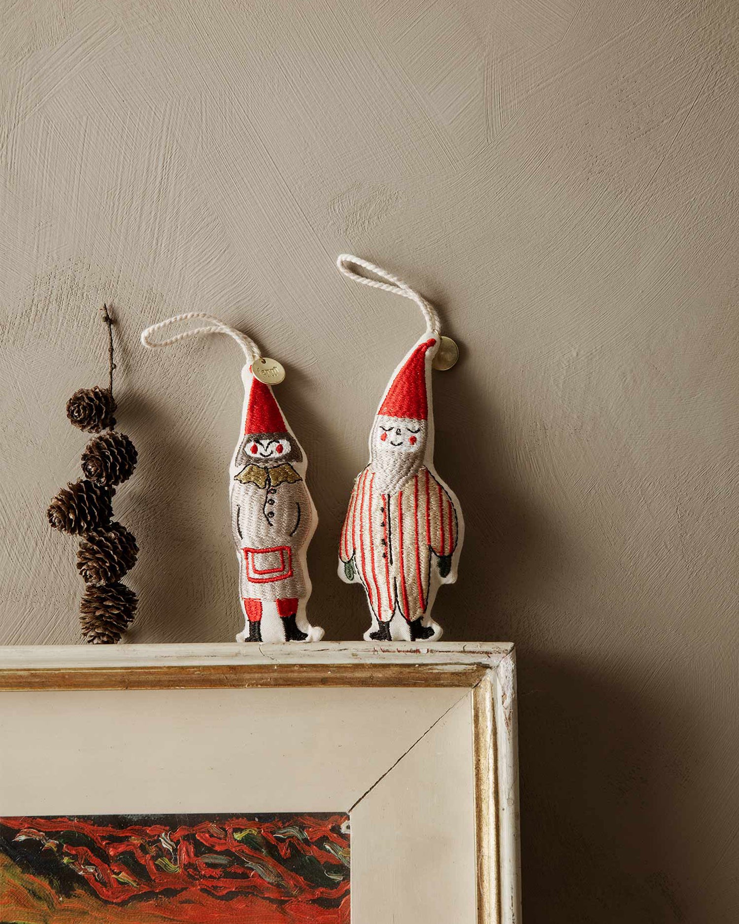 Elf Pair - Set of 2 - Striped