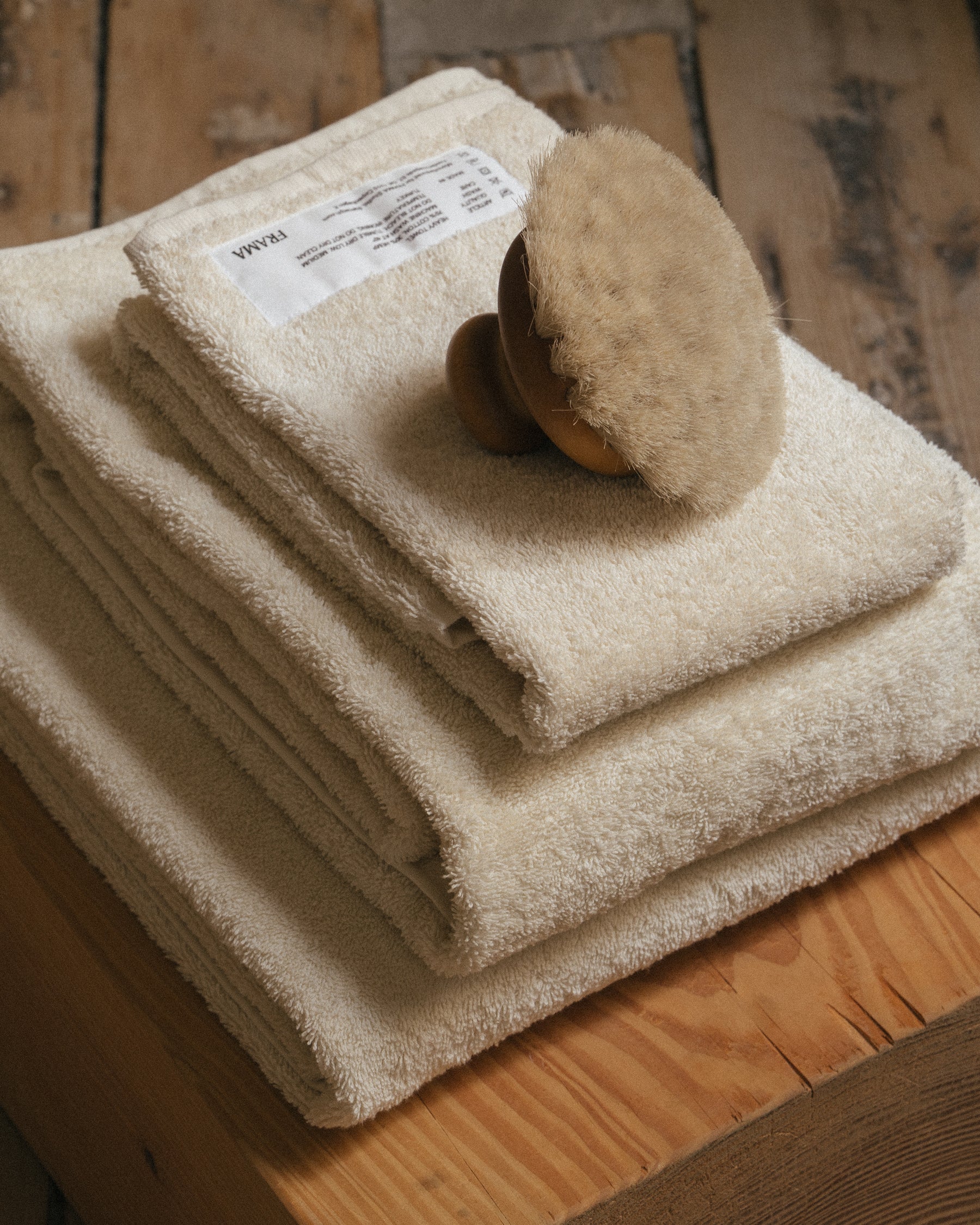 HEAVYTOWEL Bath Towel - Bone White