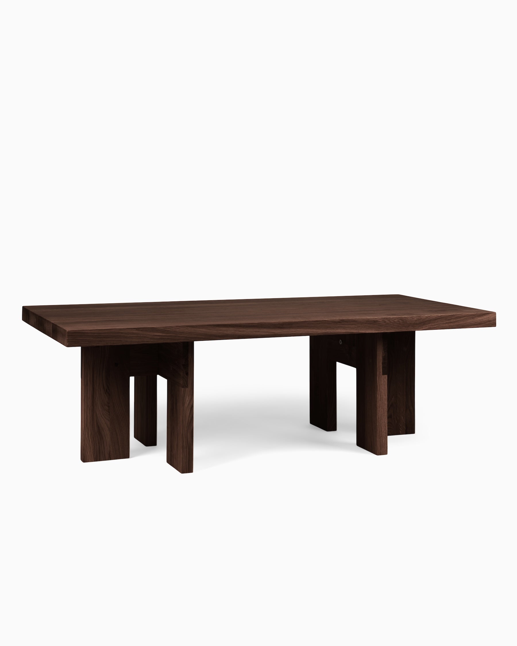FARMHOUSE COFFEE TABLE - Rectangle - Dark Oak