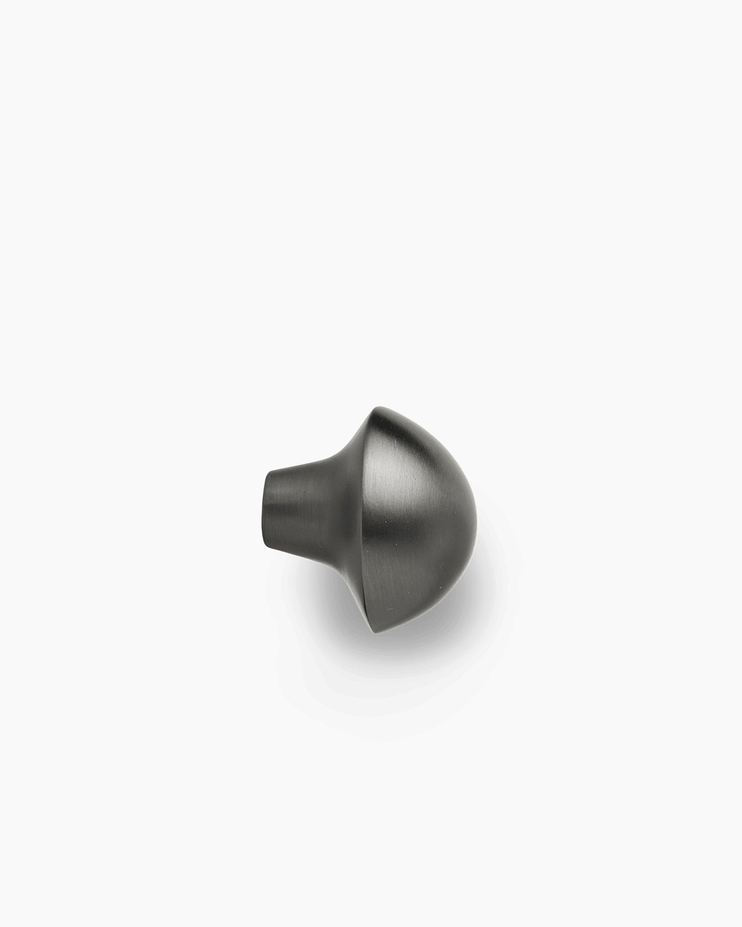 Mushroom Hook - Black Brass