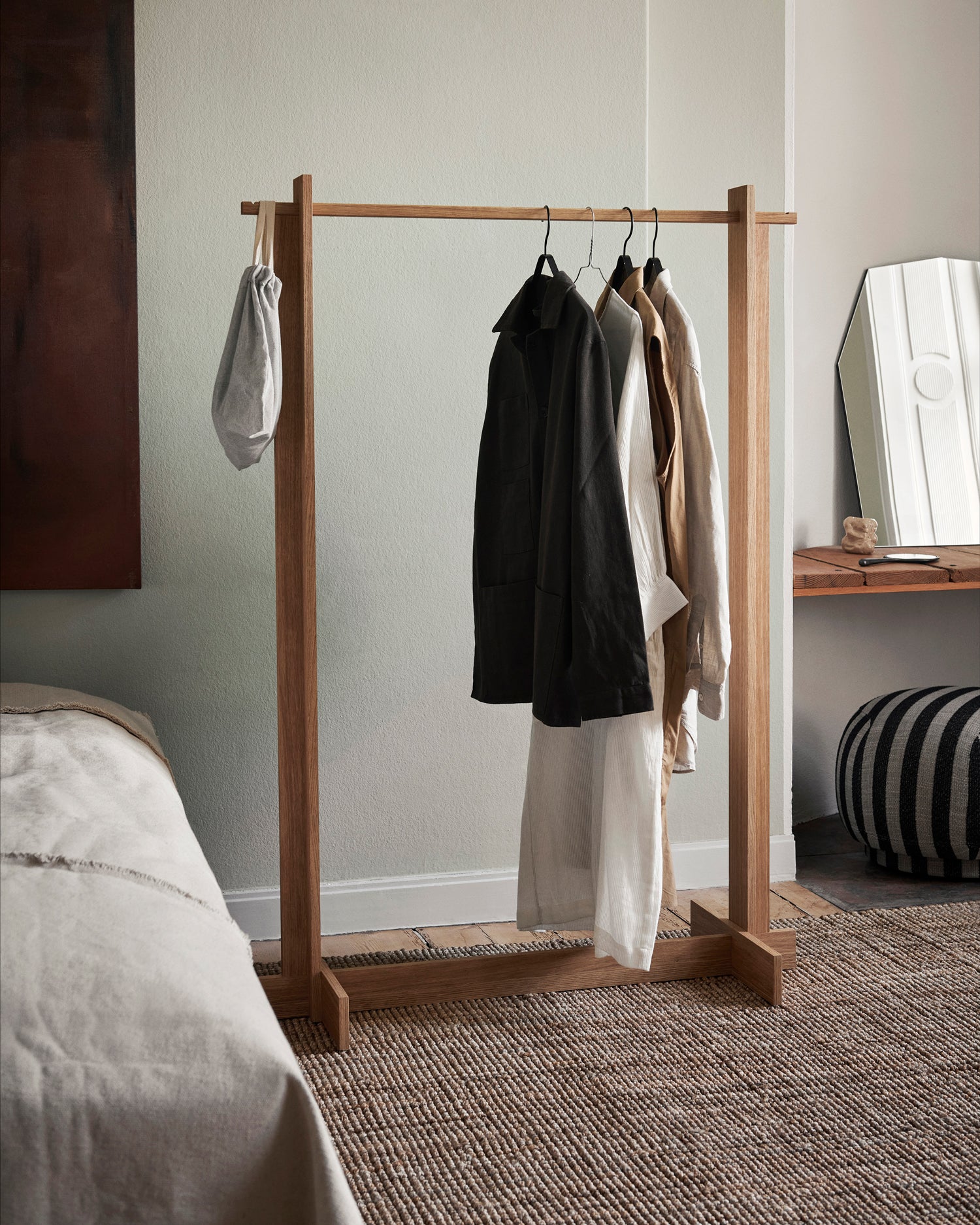 Bridge Clothes Rack and Stand