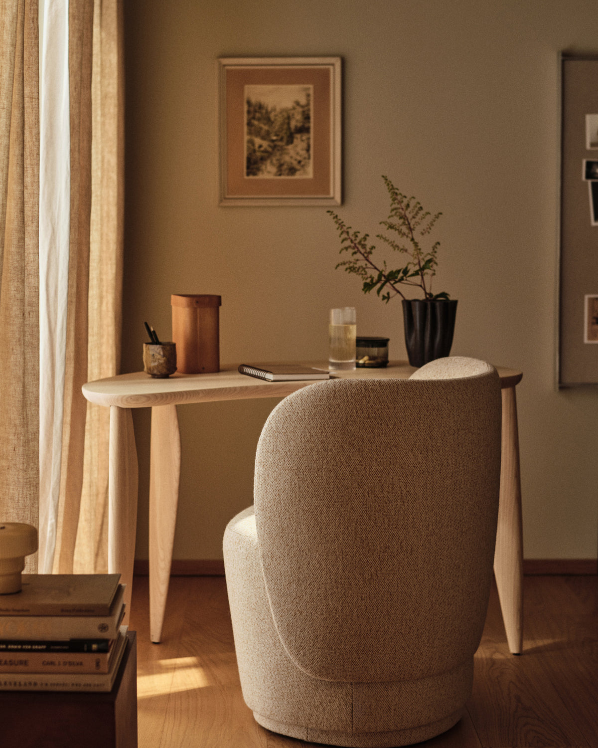 Dedali Vase - H18 - Dark Brown