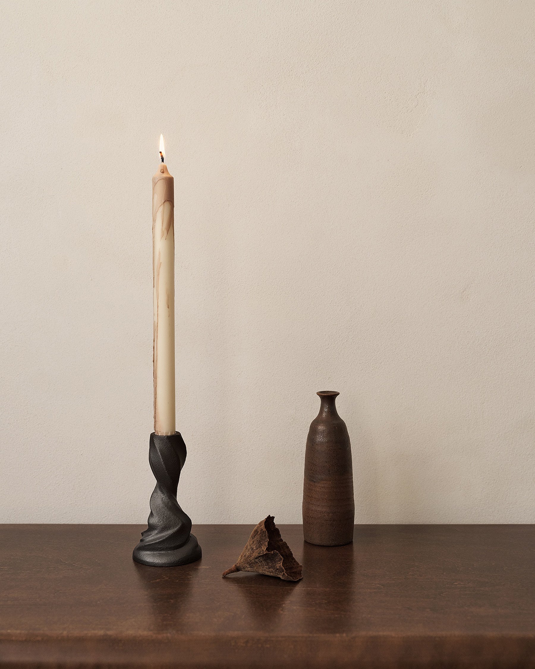 Dryp Candles - Set of 2 - Beige
