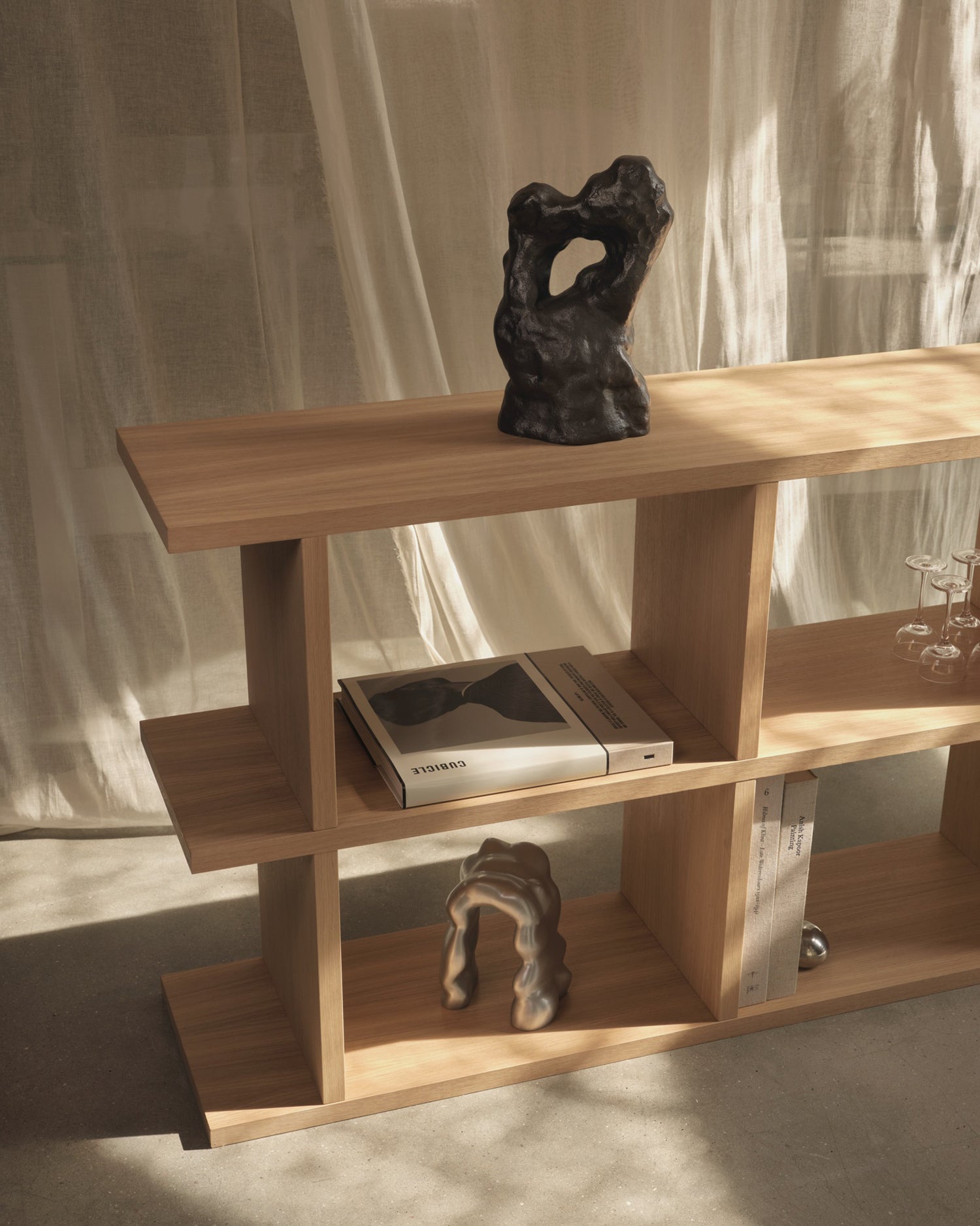 Kona Bookcase 2x2 - Natural