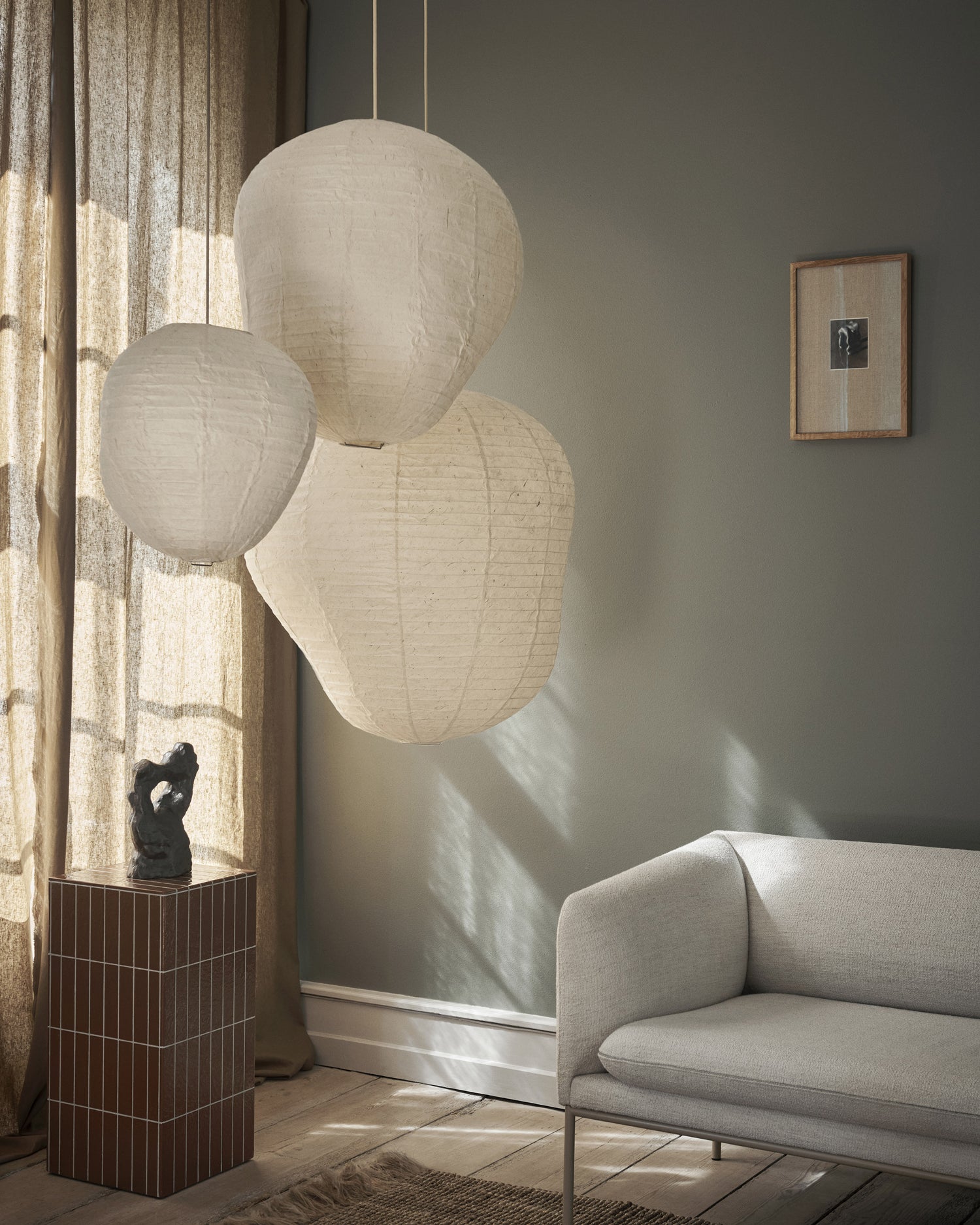 Kurbis Lampshade 80 - Natural