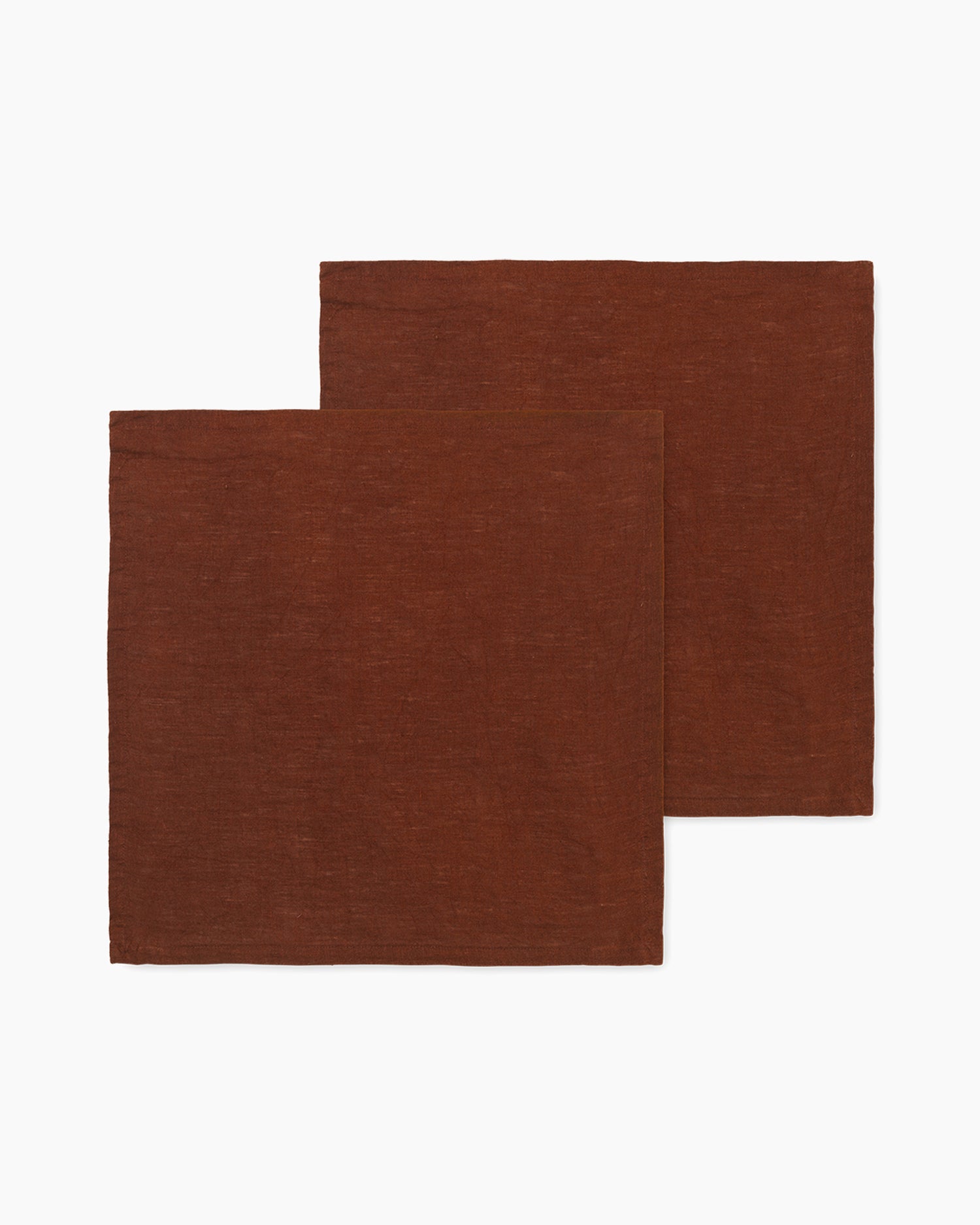 Linen Napkins - Set of 2 Cinnamon