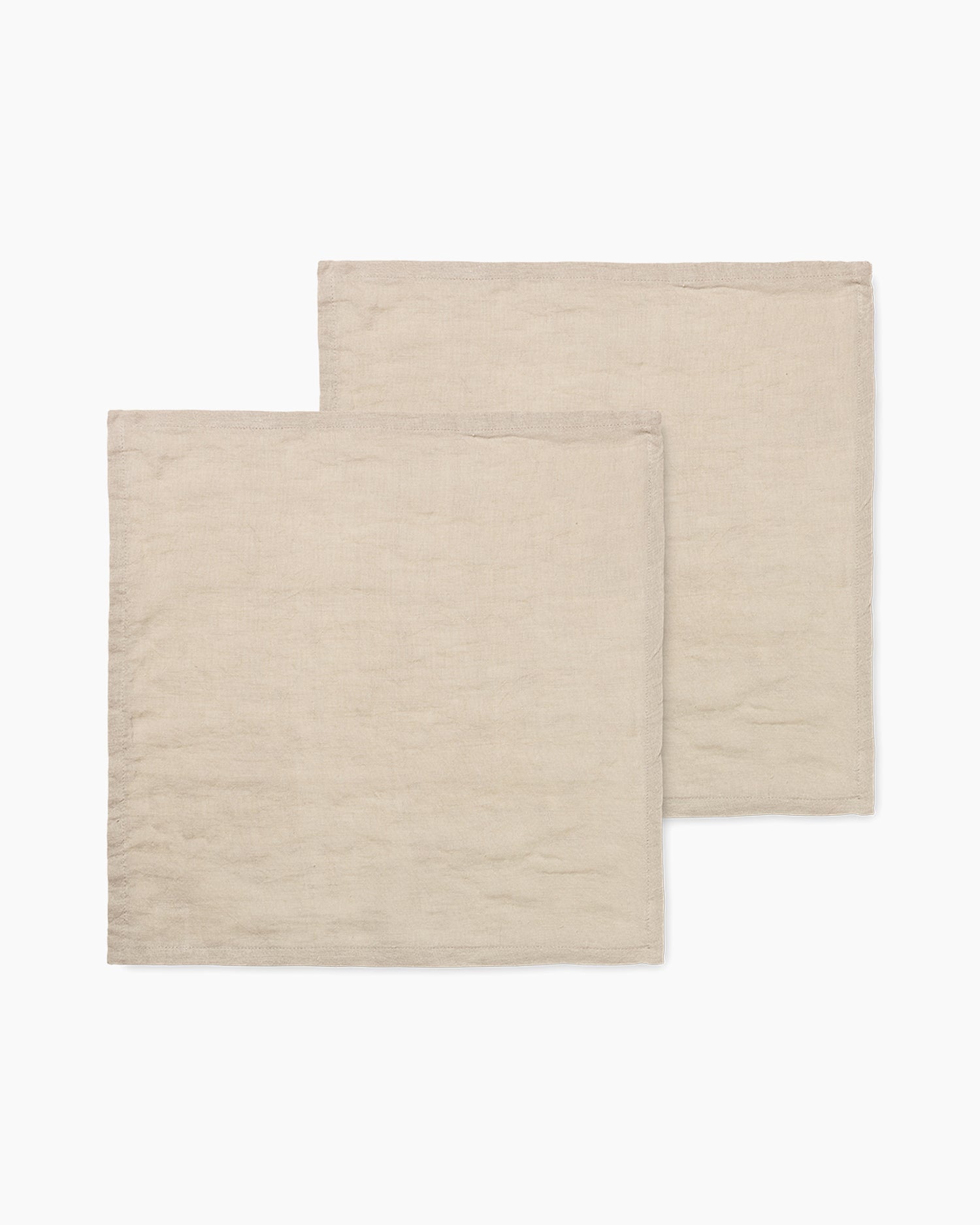 Linen Napkins - Set of 2 Natural