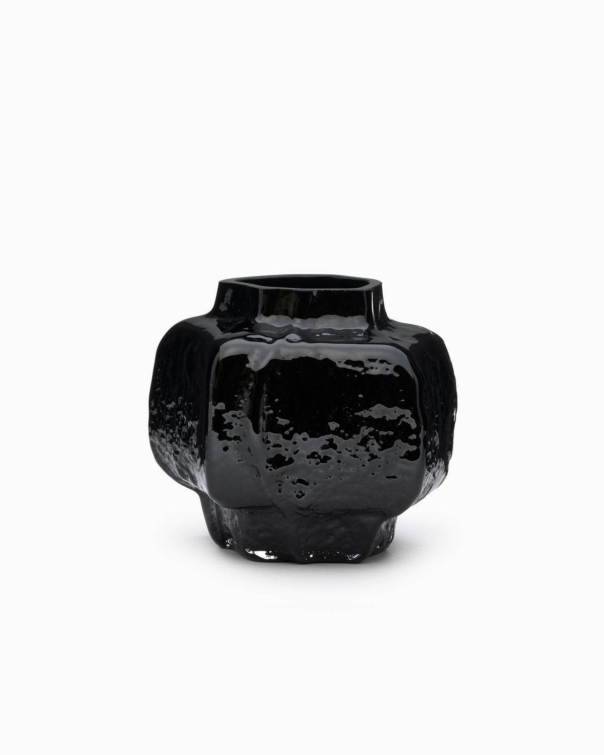 Mokuri Vase Small - Black
