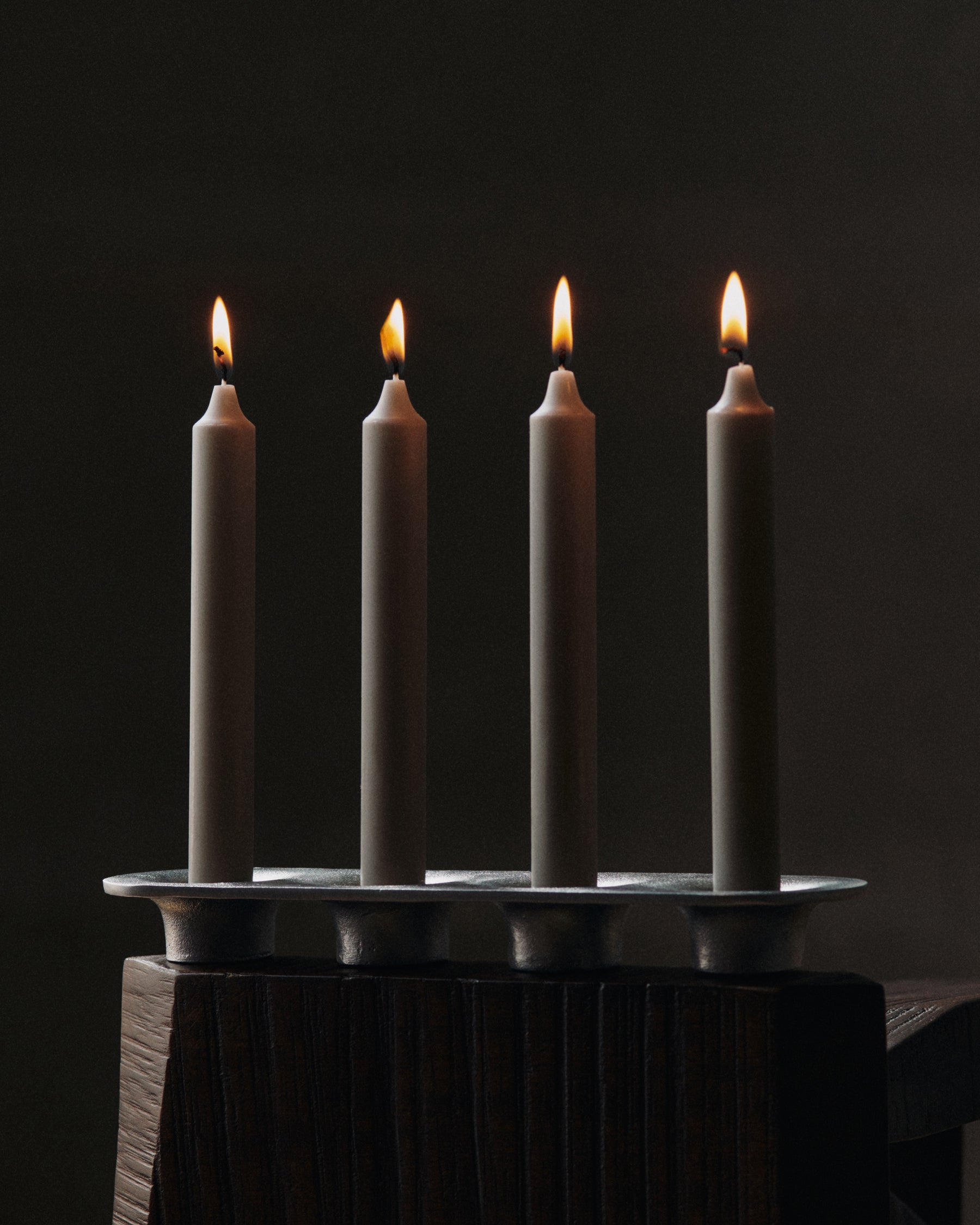Soothe 4 Candle Holder - Aluminium
