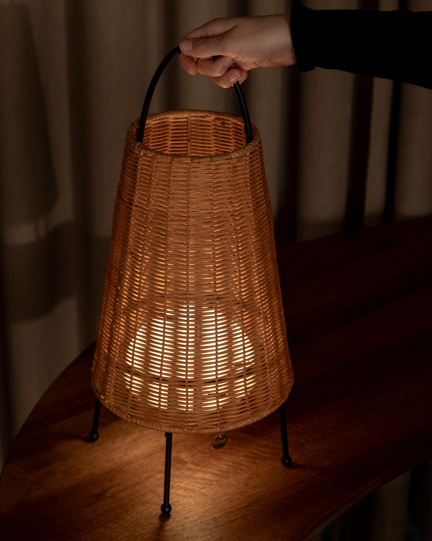 Porti Braided Lamp - Natural