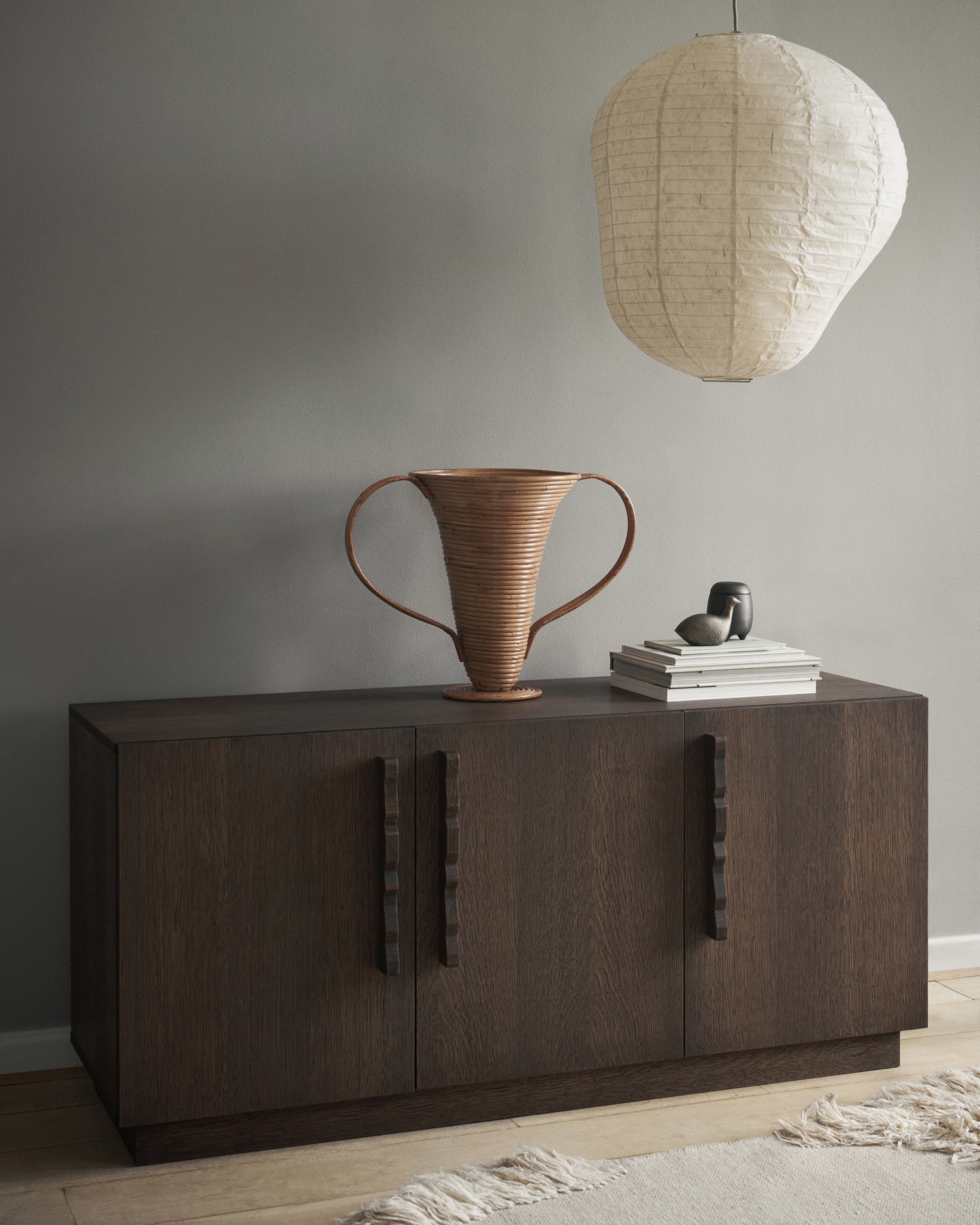 Unda Sideboard - Dark Stained Oak