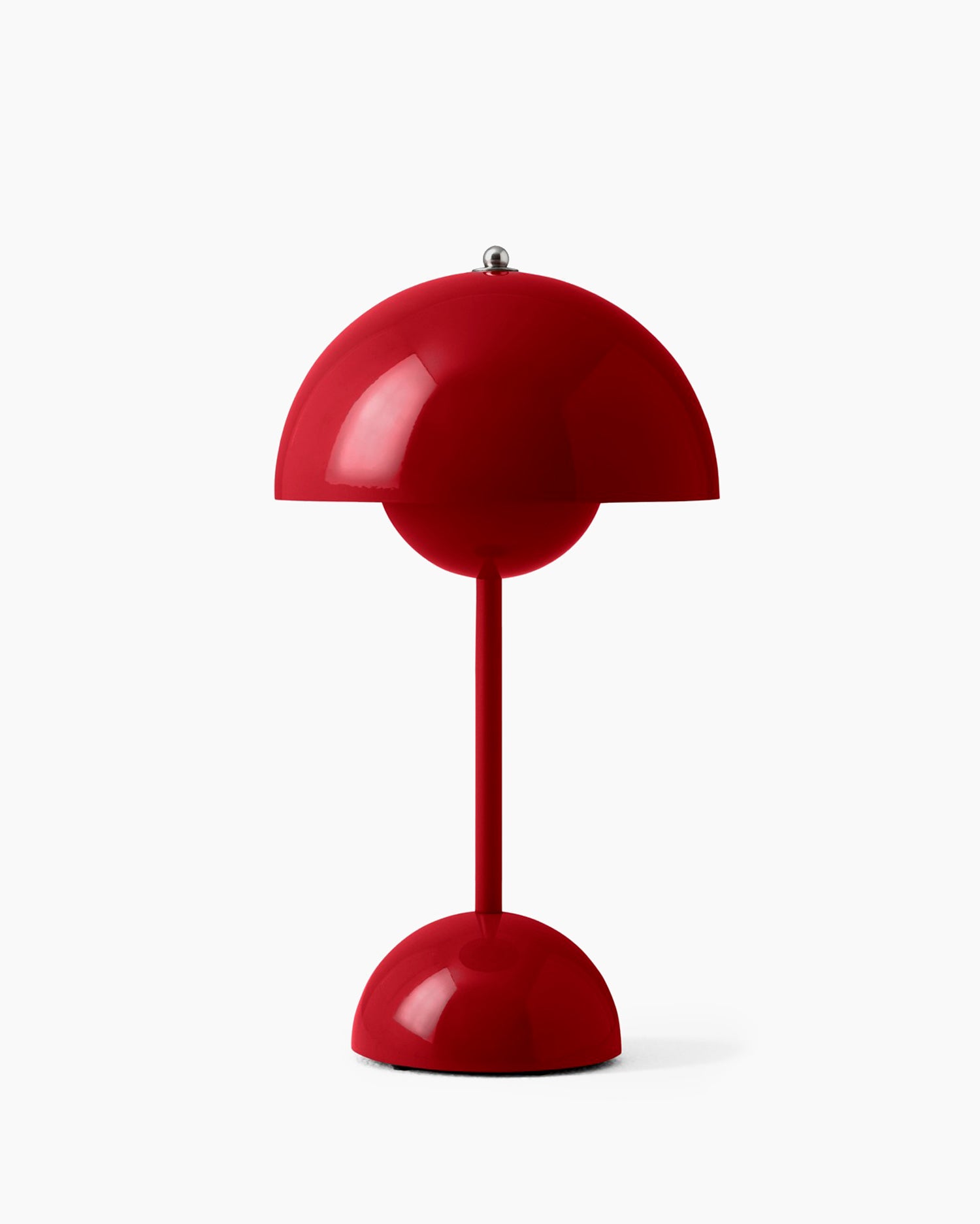 Flowerpot VP9 Portable Table Lamp - Vermillion Red