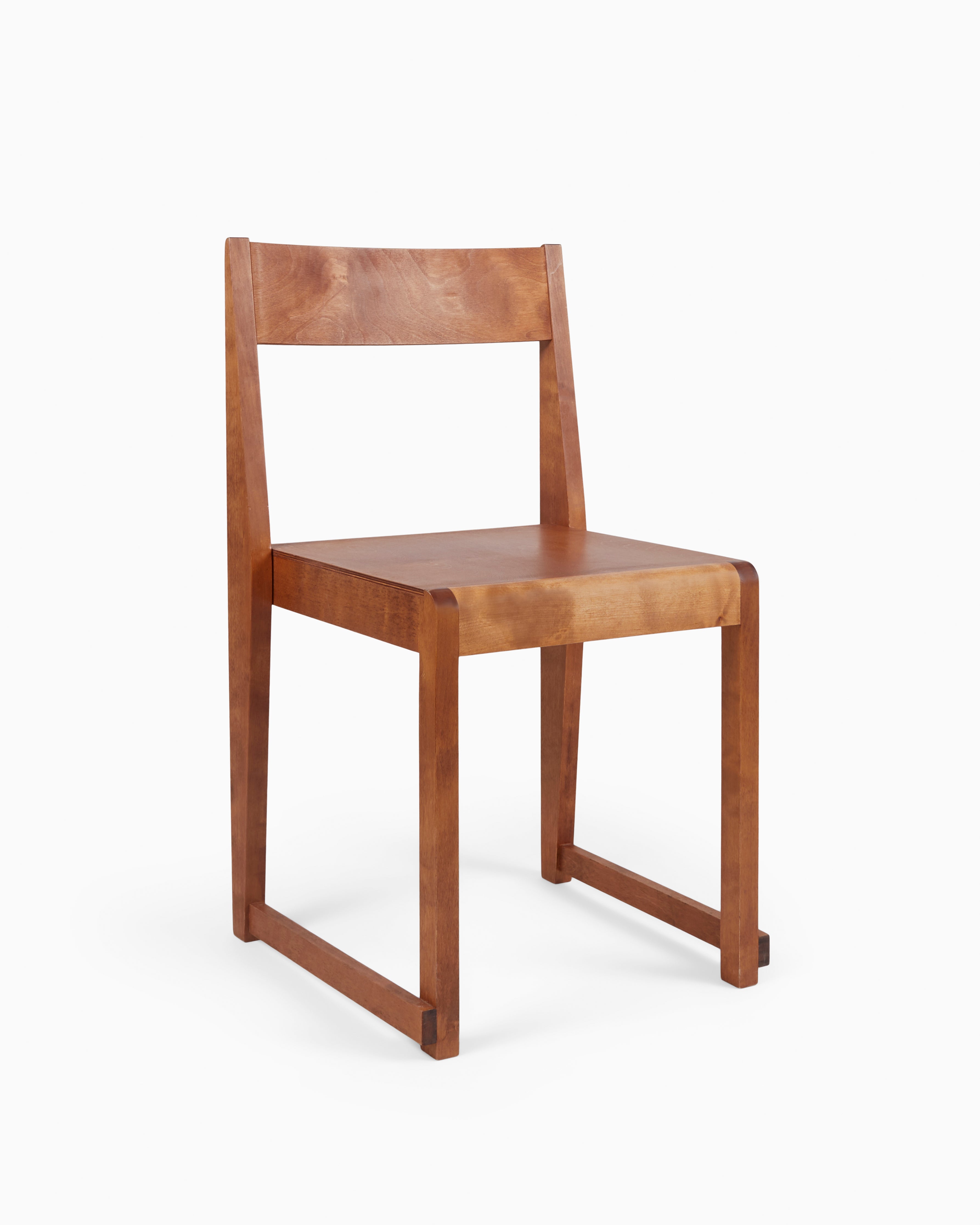 CHAIR 01 - Warm Brown Birch