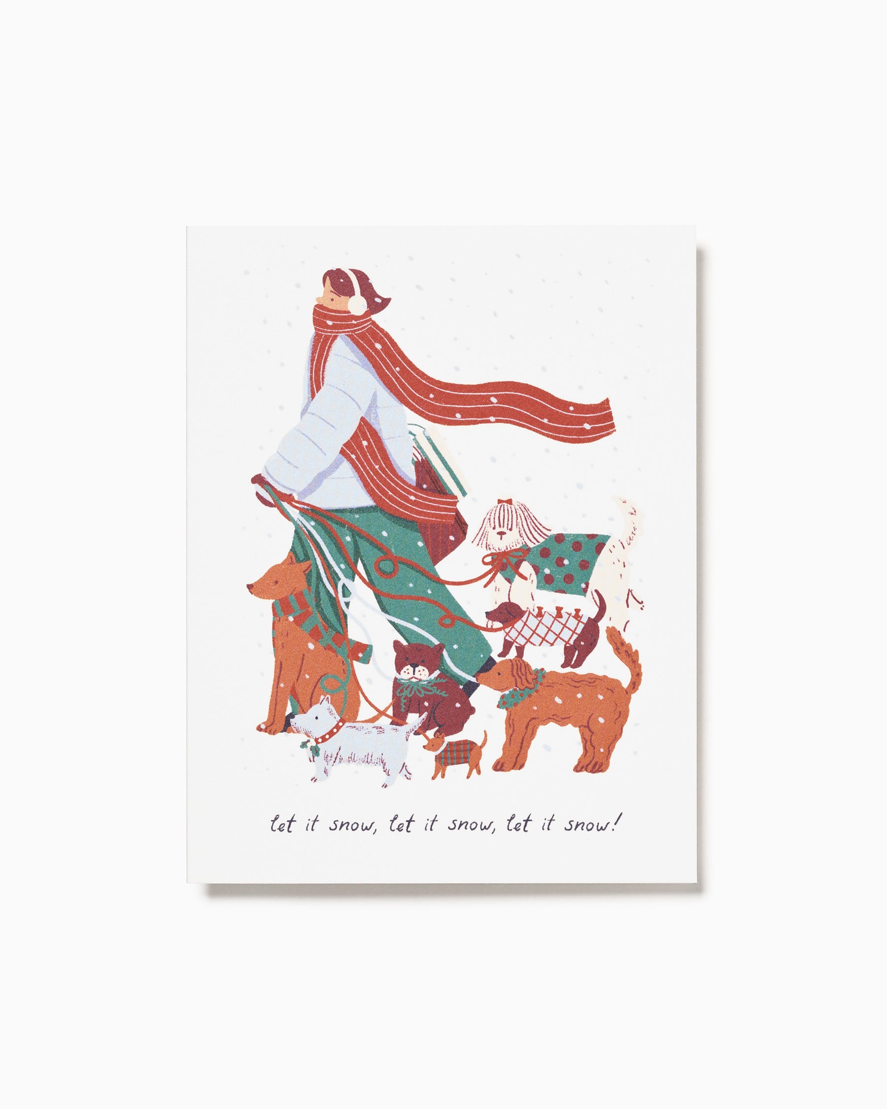 Let it snow, let it snow, let it snow! - Greeting Card