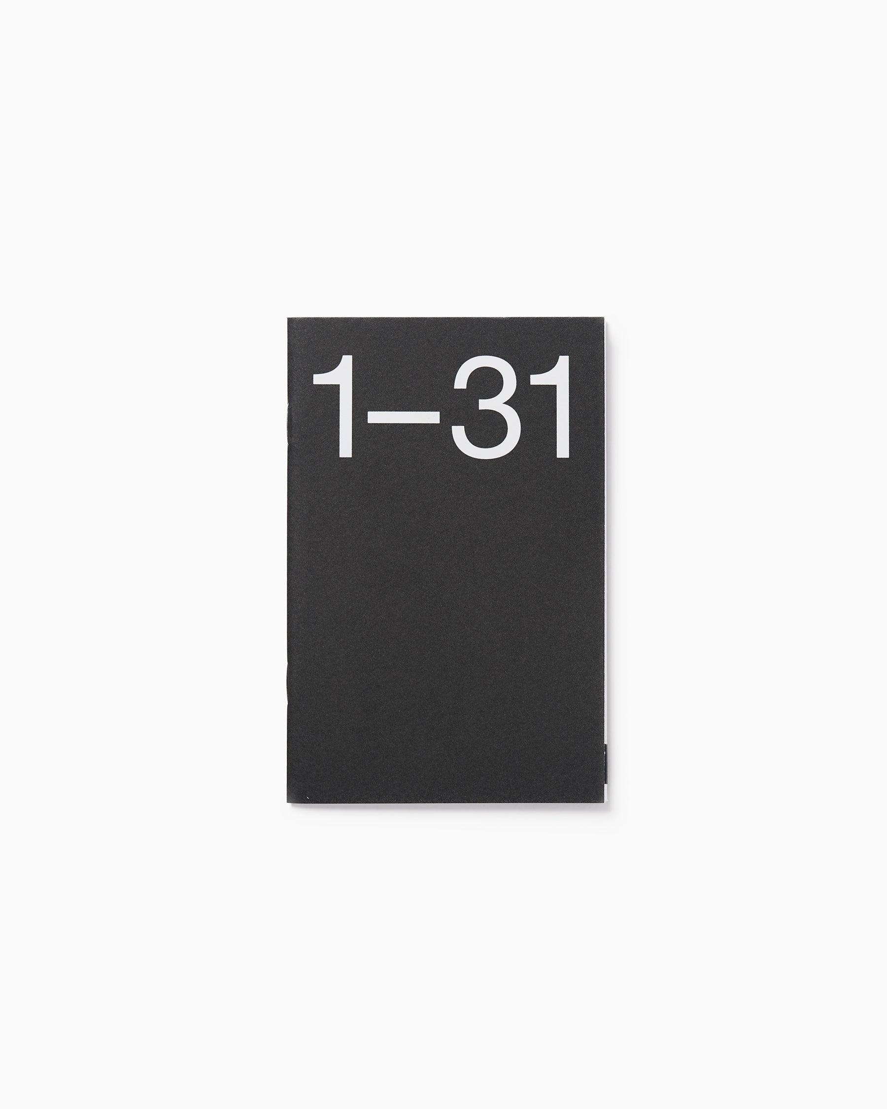 Journal 31 — Process Black