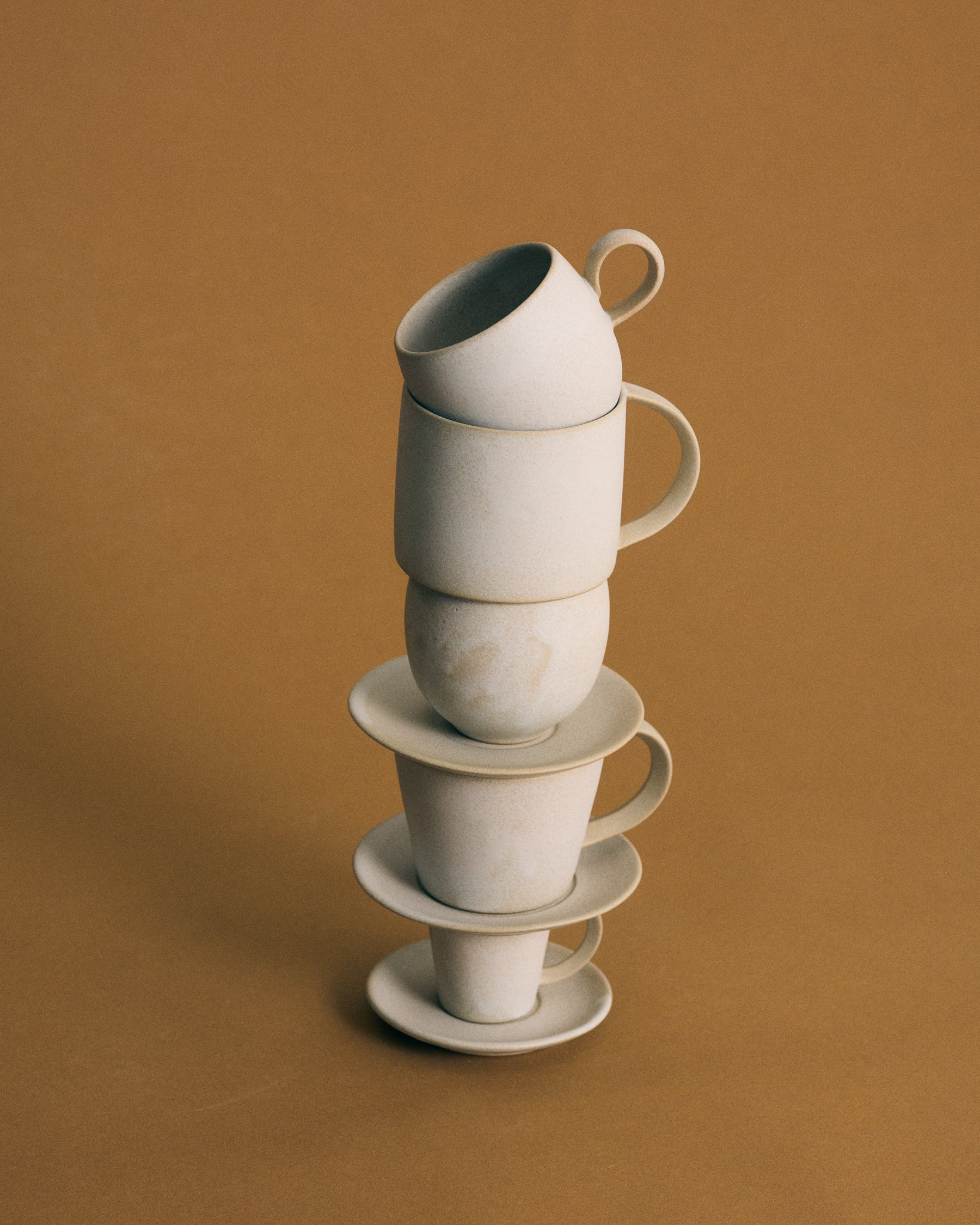 Square Mug - Stone Beige