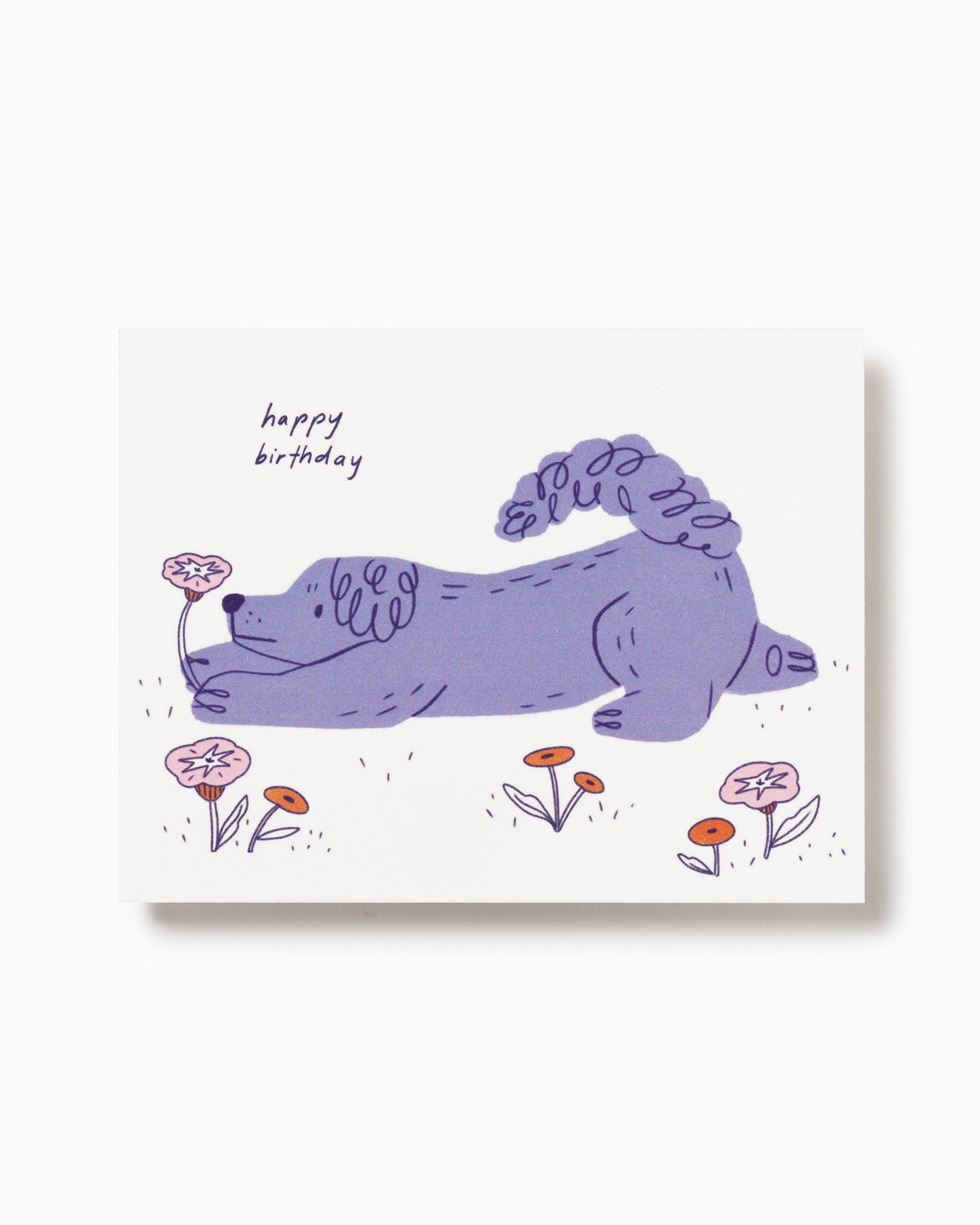 Happy Birthday - Doggo Greeting Card