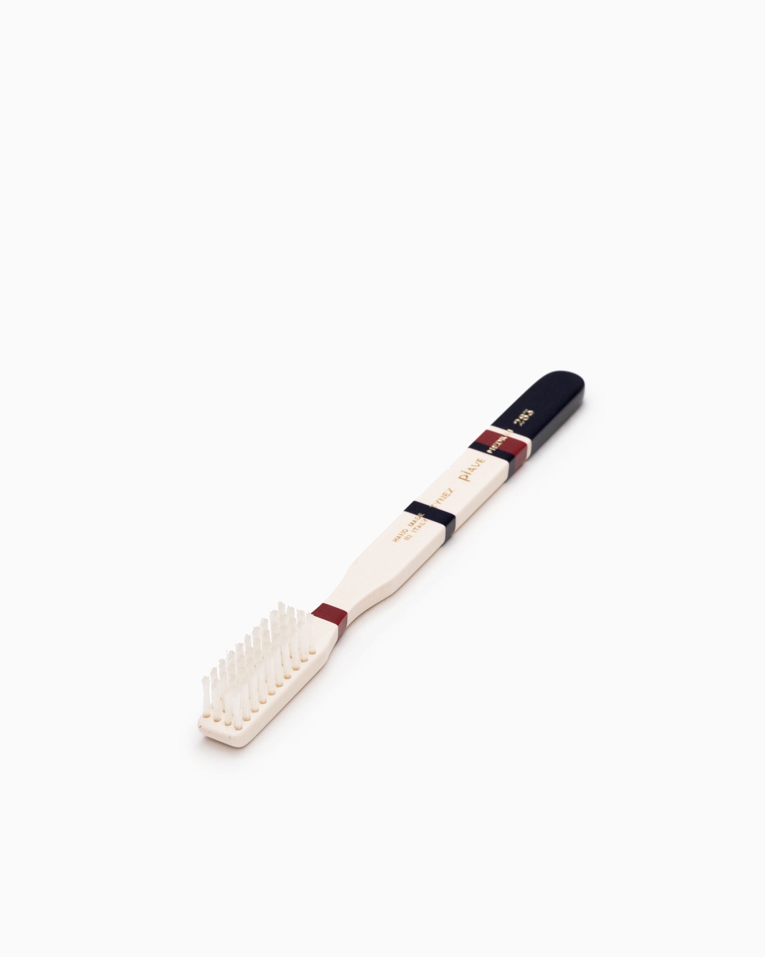 Piave Rome Toothbrush -  Navy/Burgundy
