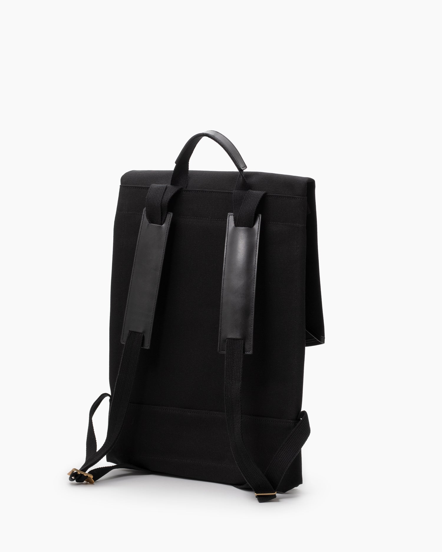 SFI. Fold Top Rucksack - Black/Black