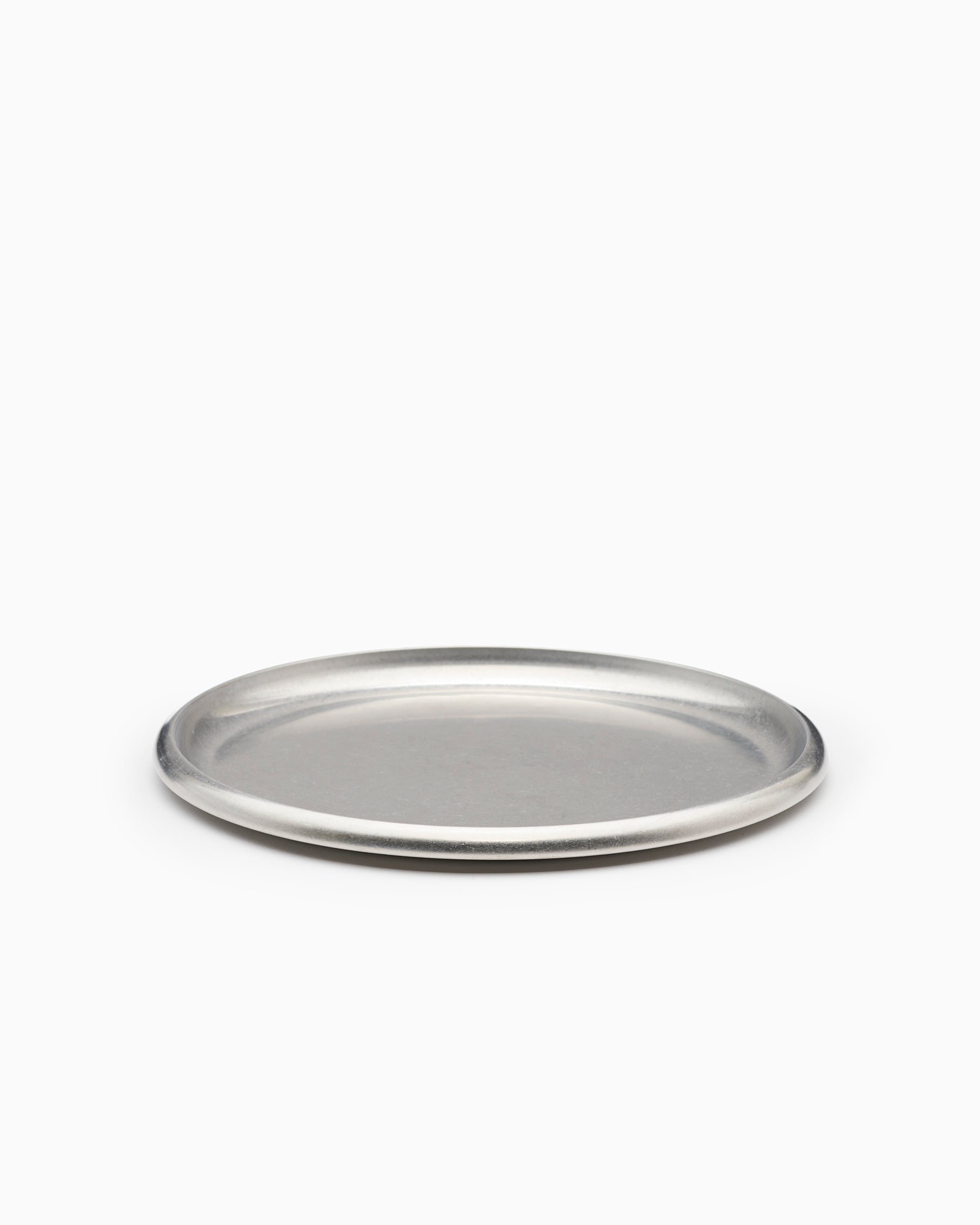Round Steel Tray 300 - Brushed - Service Projects
