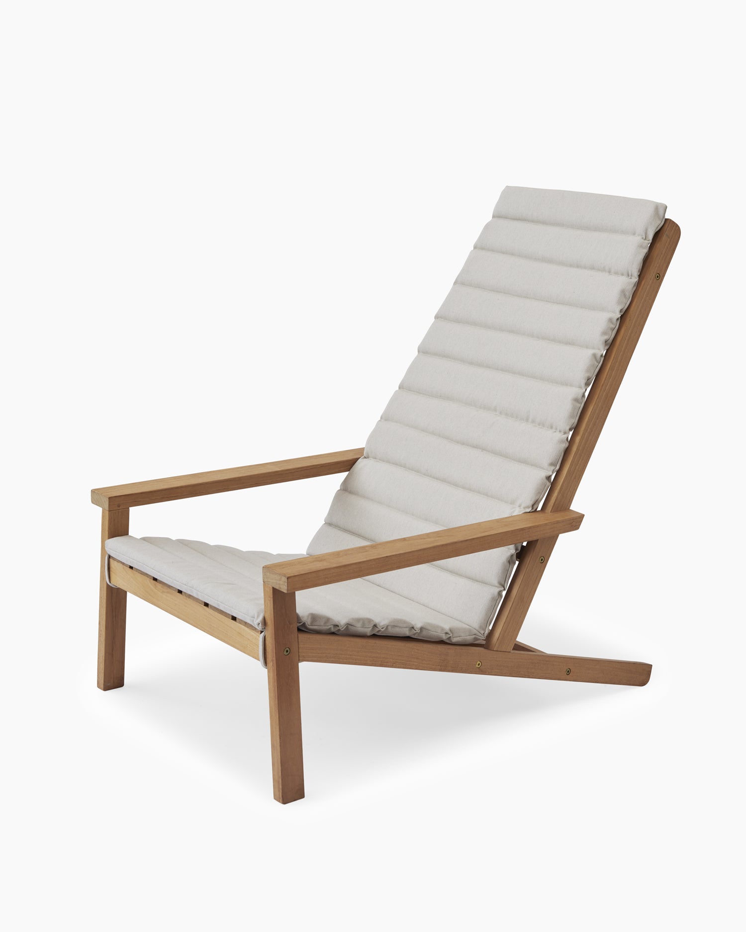 Between Lines Deck Chair Cushion - Papyrus