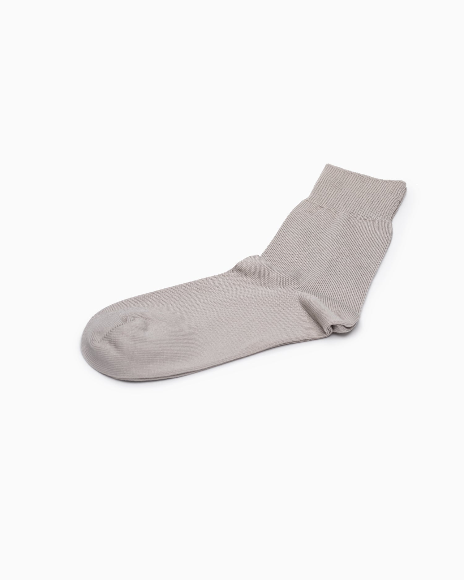 Egyptian Cotton Plain Socks - Light Gray