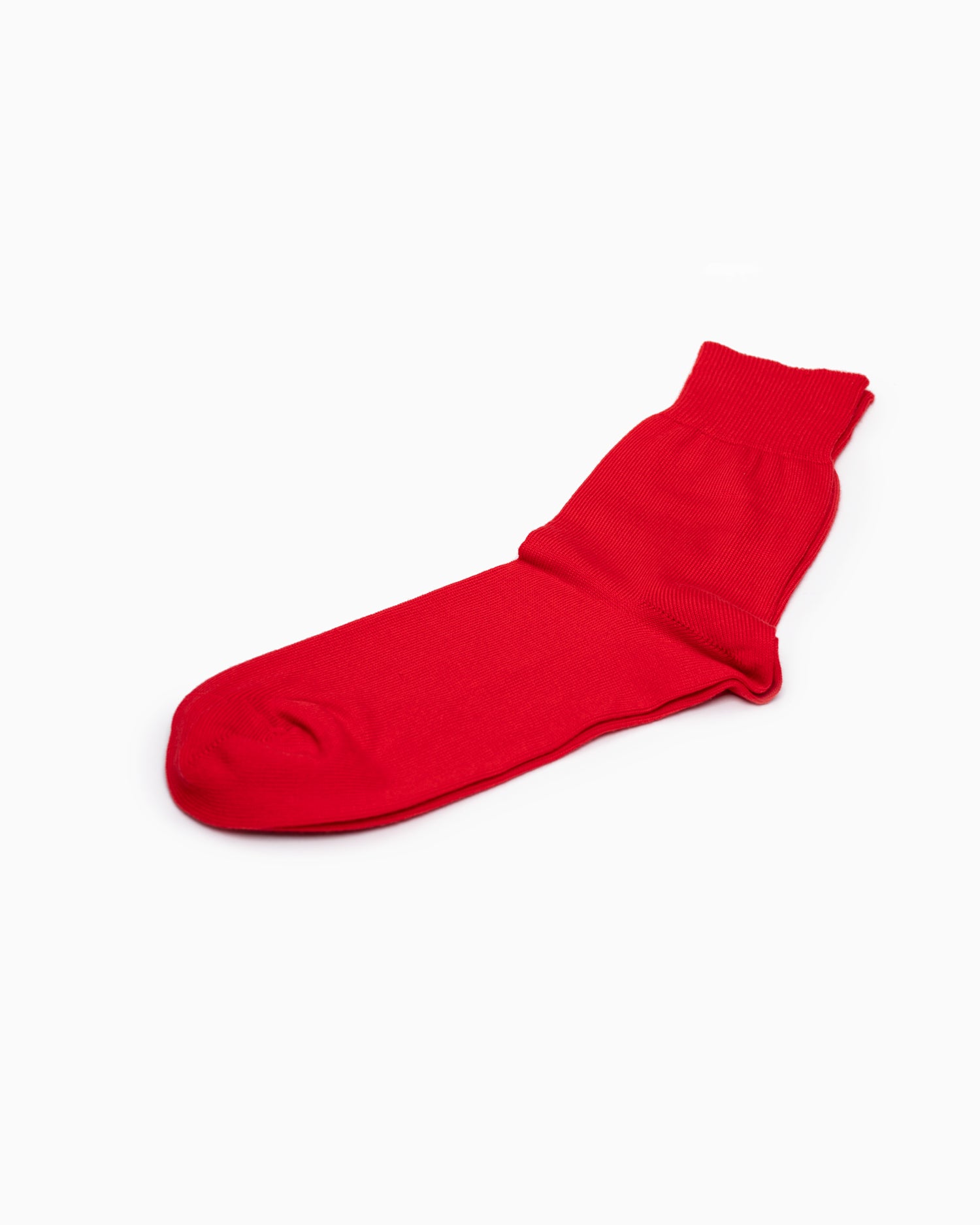 Egyptian Cotton Plain Socks - Red