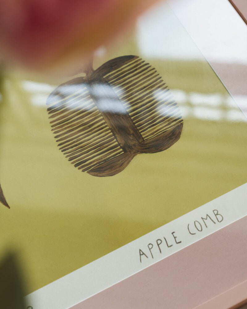 Horse and Apple Comb - Isabelle Vandeplassche