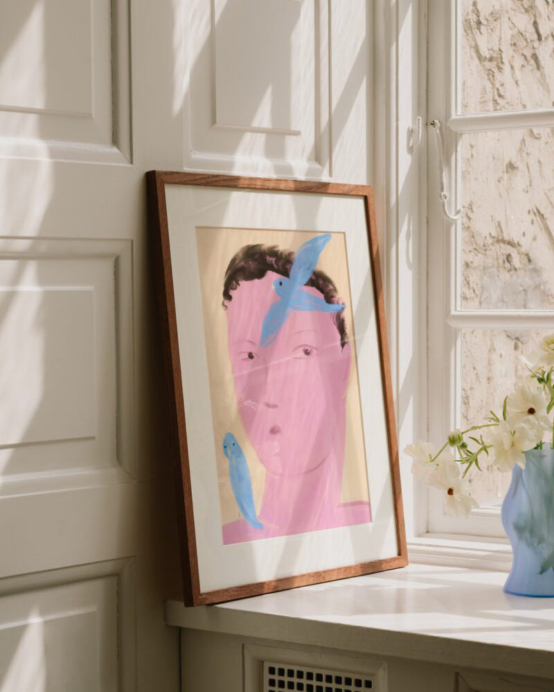 Boy and Parrot - Oamul