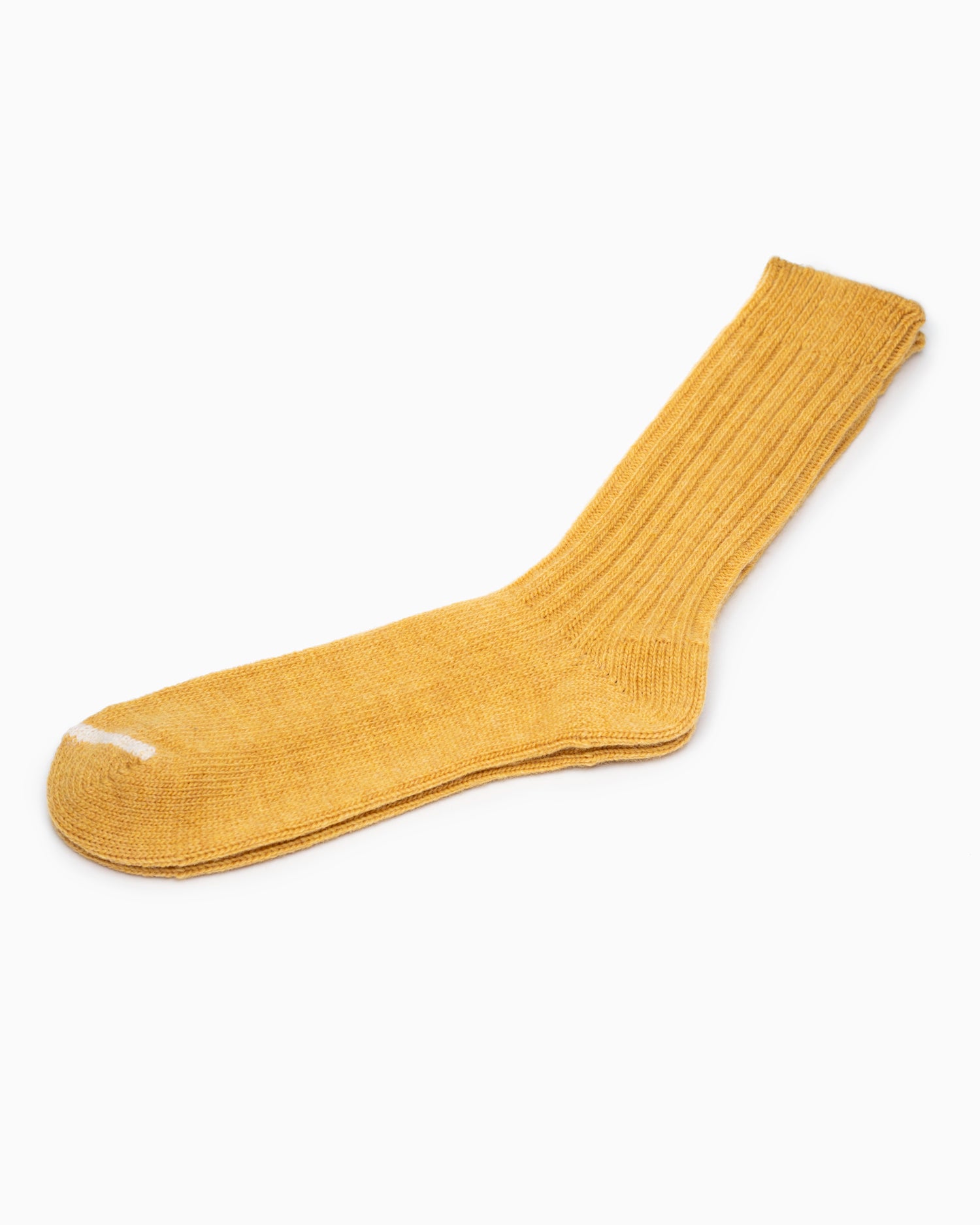 Wool Ribbed Socks - Apple Soda