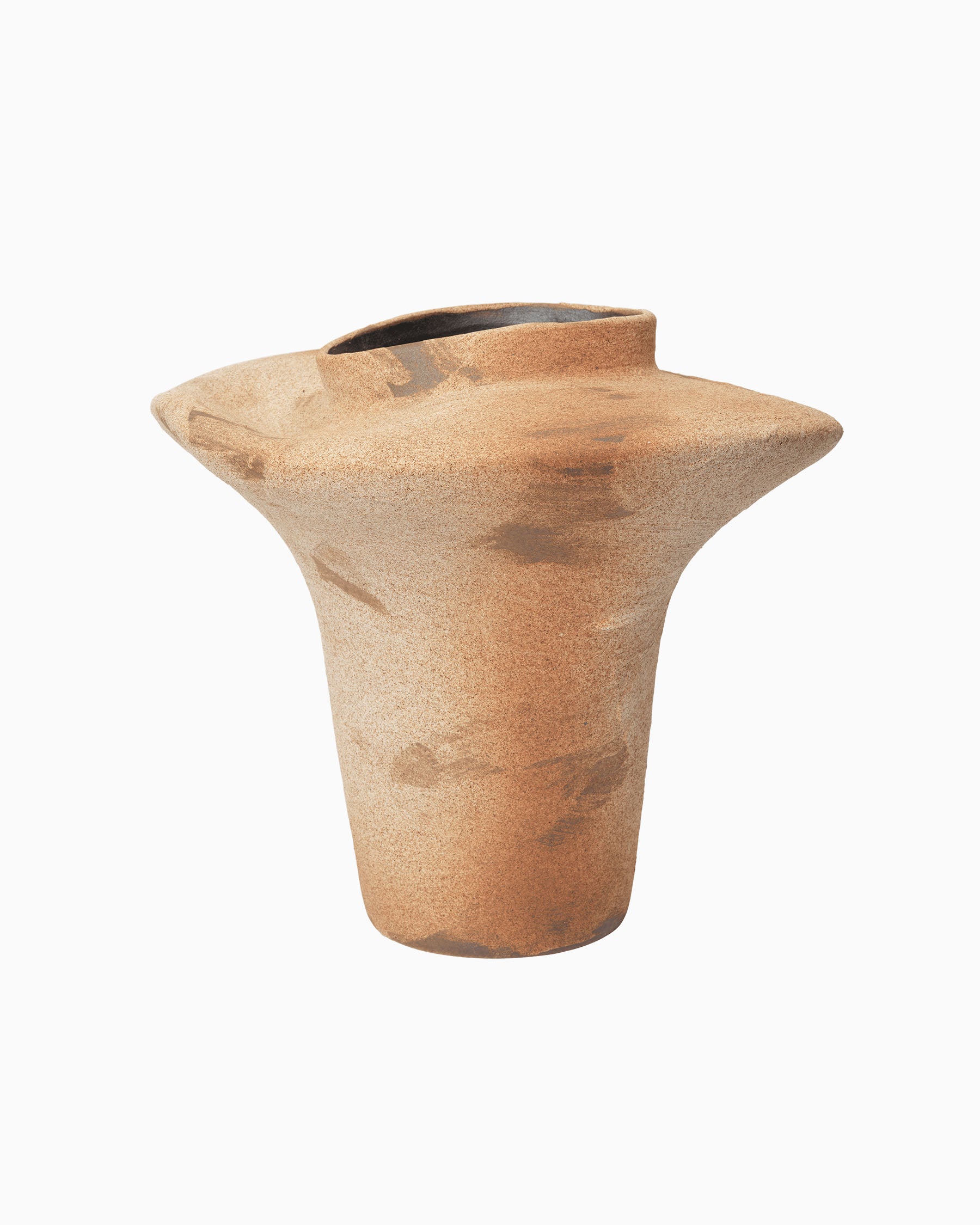 Evio Vase - Burnt Umber - Large
