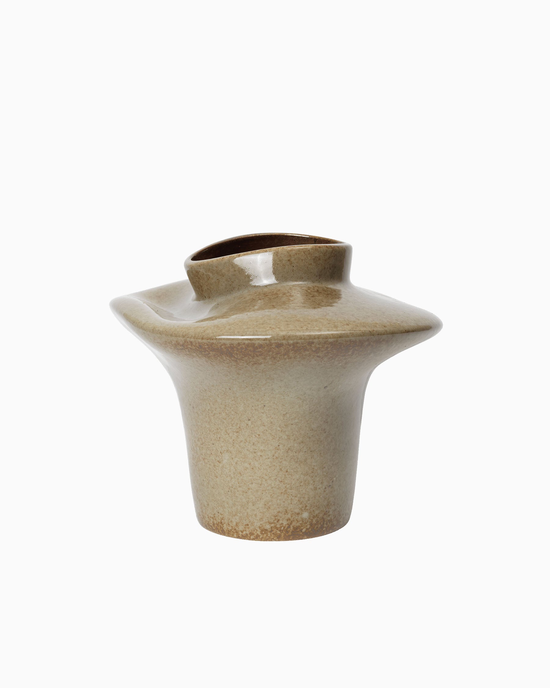Evio Vase - Elm Green - Small