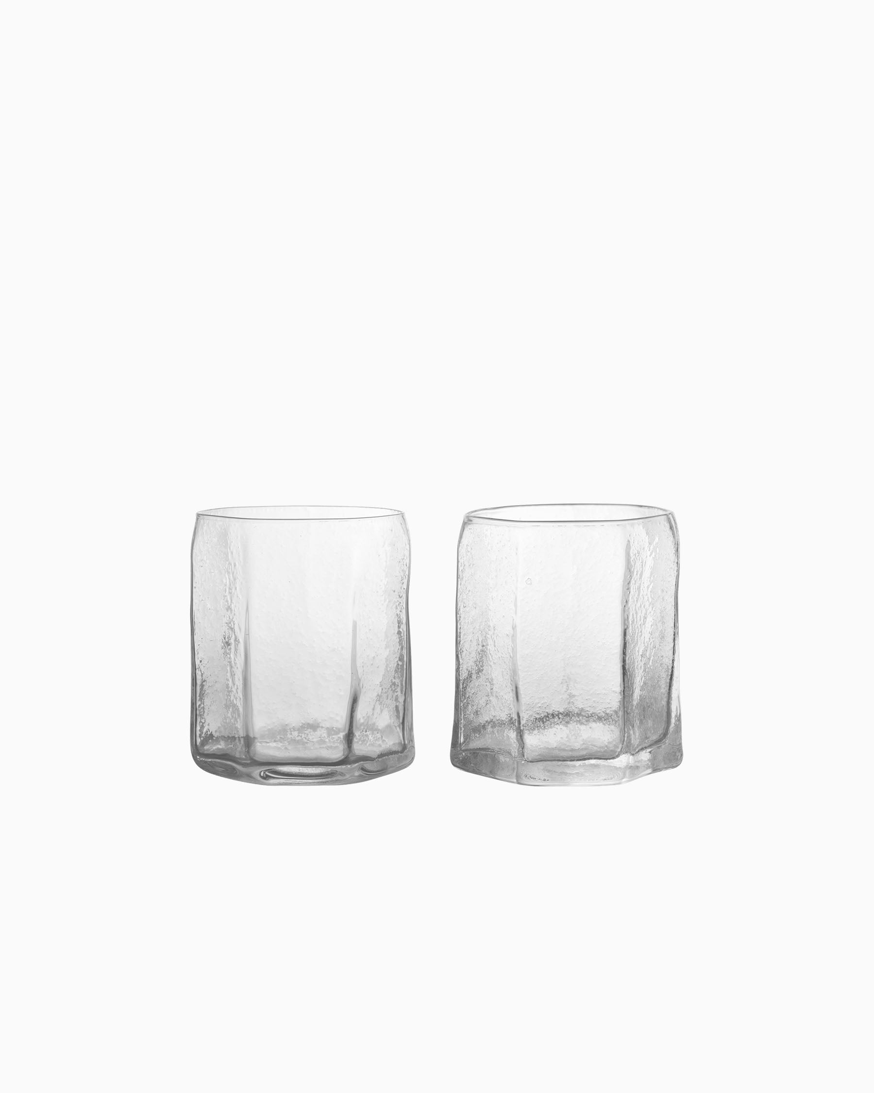 Kiru Glasses - Set of 2 - Clear