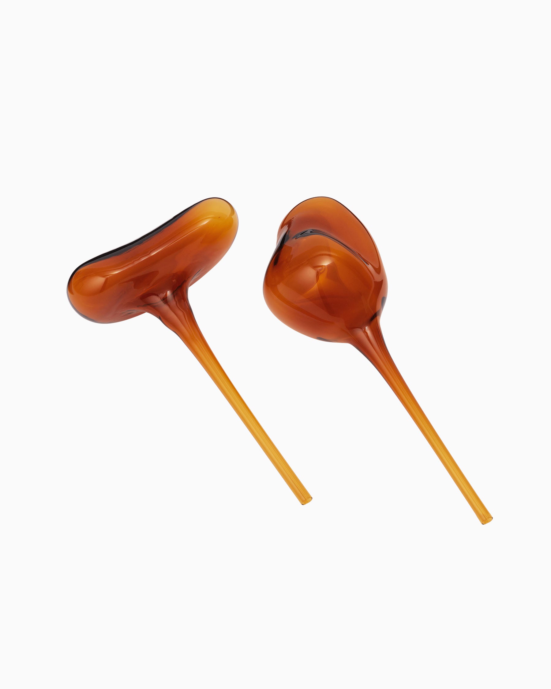 Mercury Water Globes - Large - Set of 2 - Amber