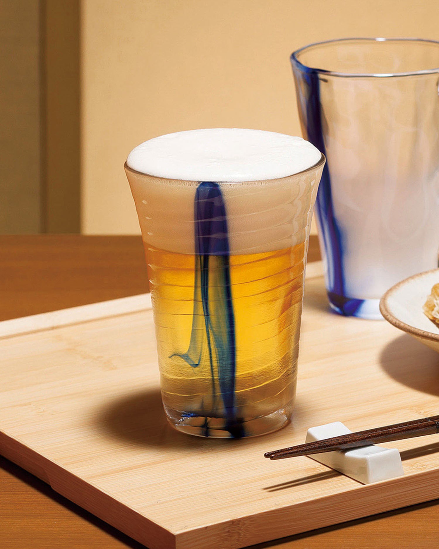 Awadachi Indigo Beer Glass