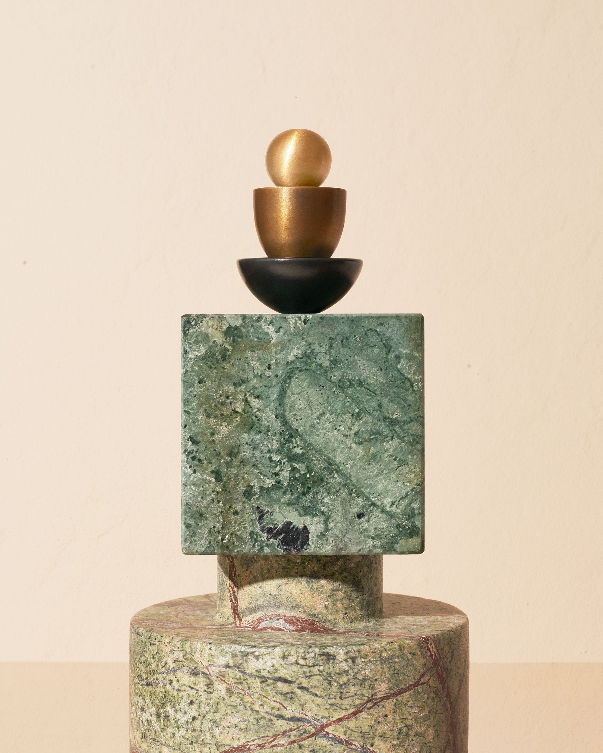 Bodha Ritual Brass Incense Holder - Well
