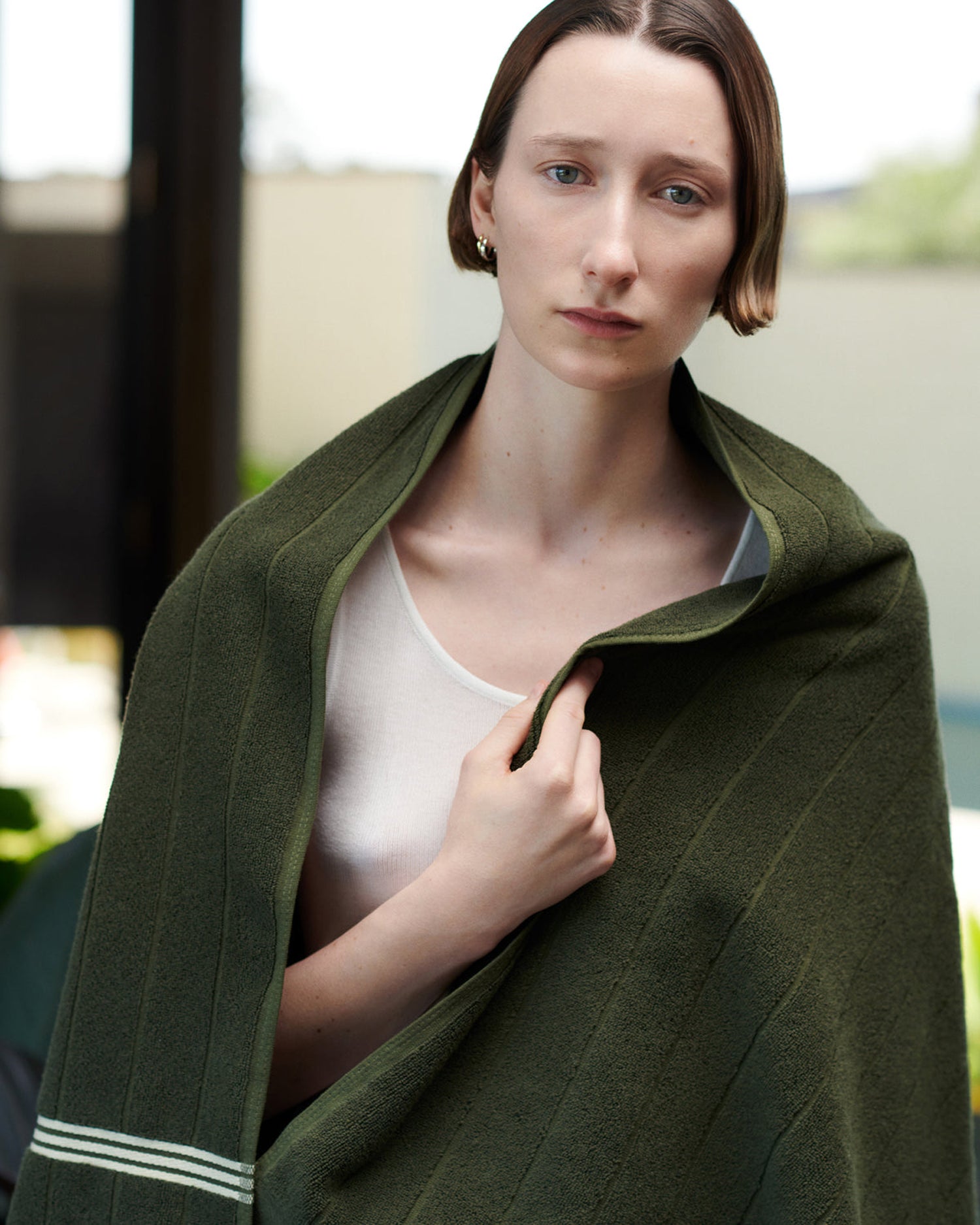 Matheson Bath Towel - Moss