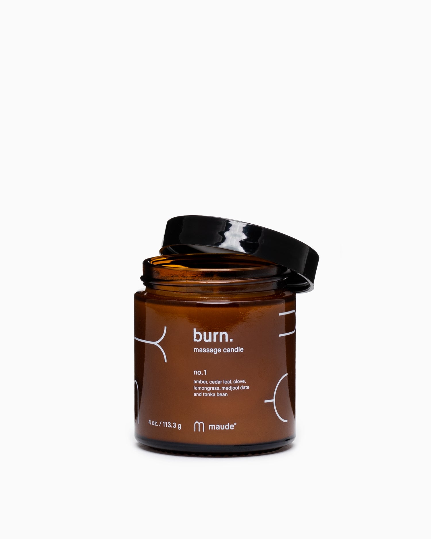 Burn N°1 Massage Candle - Maude