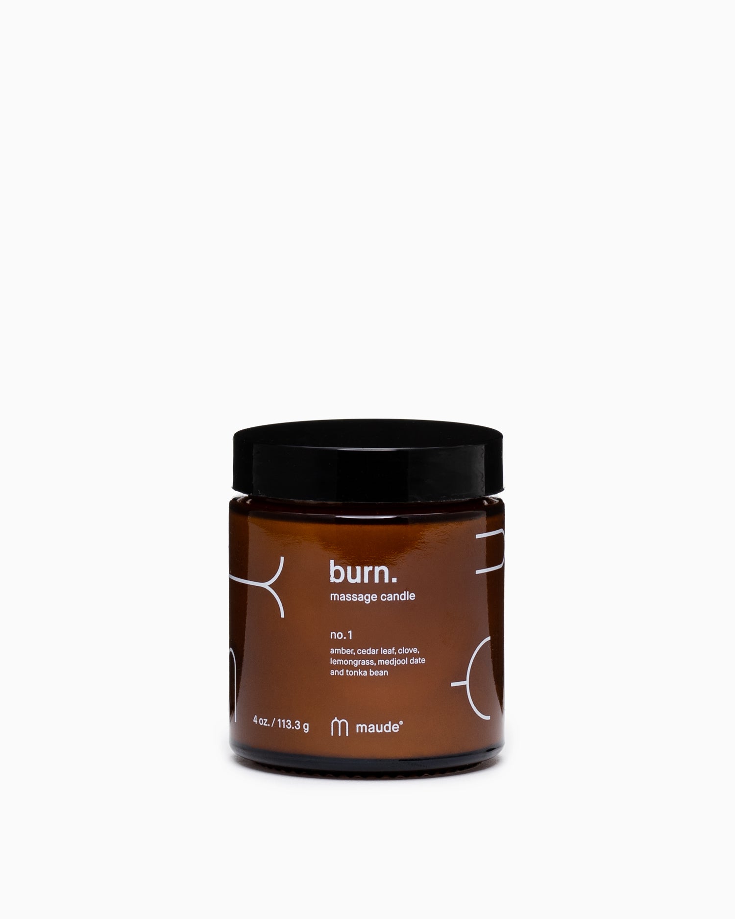 Burn N°1 Massage Candle - Maude