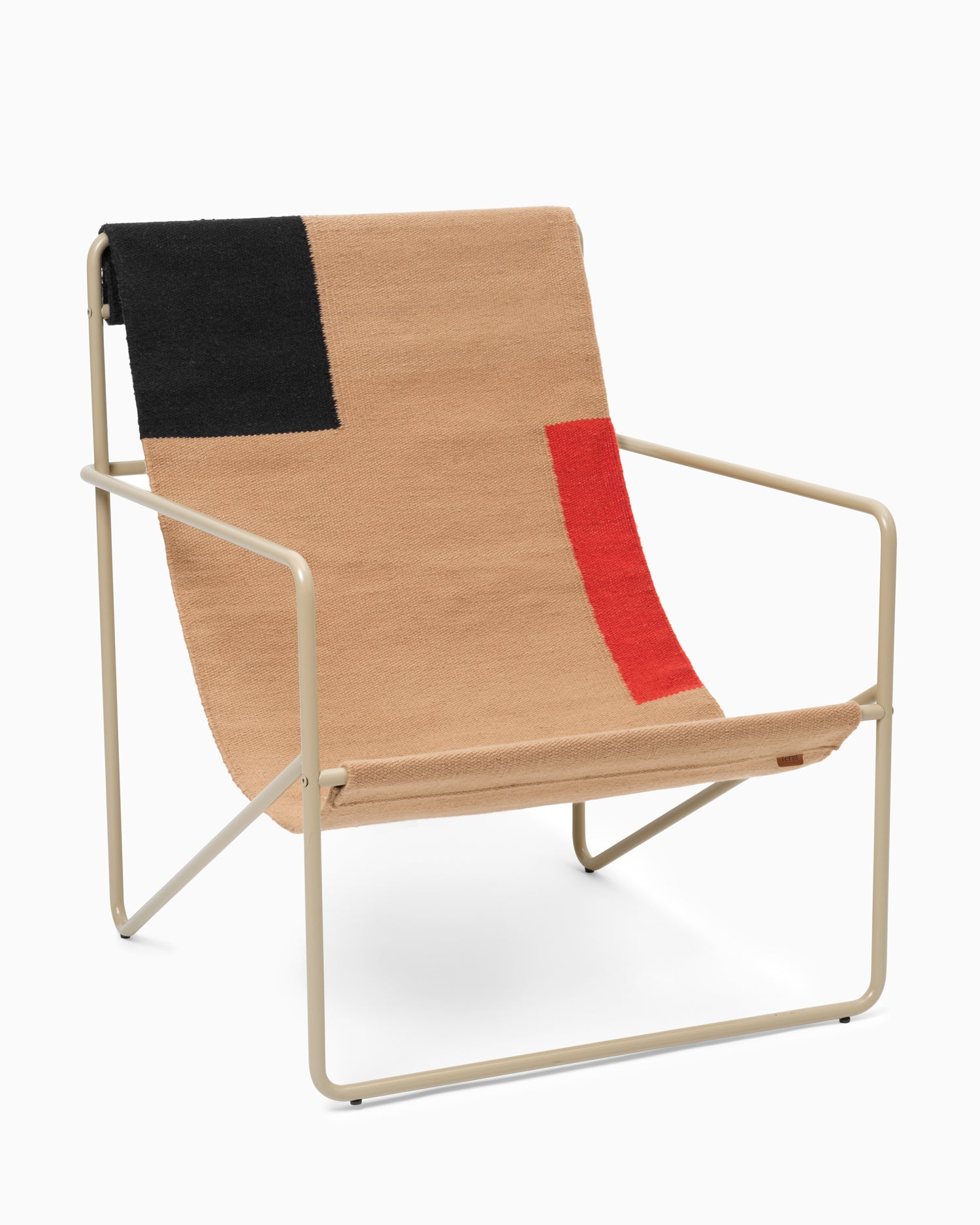 Desert Lounge Chair - Cashmere/Block